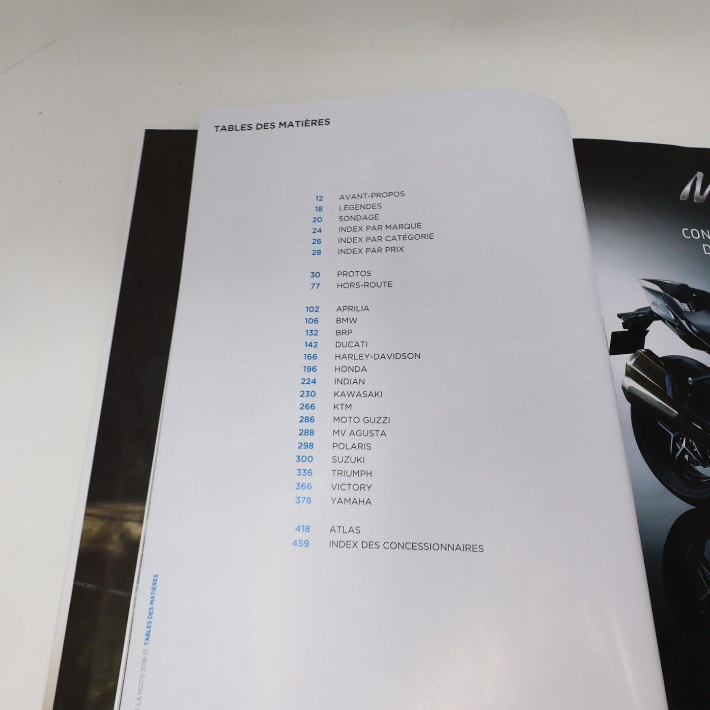 2016 Le Guide de la Moto 2016-17 la Bible des Motocyclistes Bertrand Gahel Livre