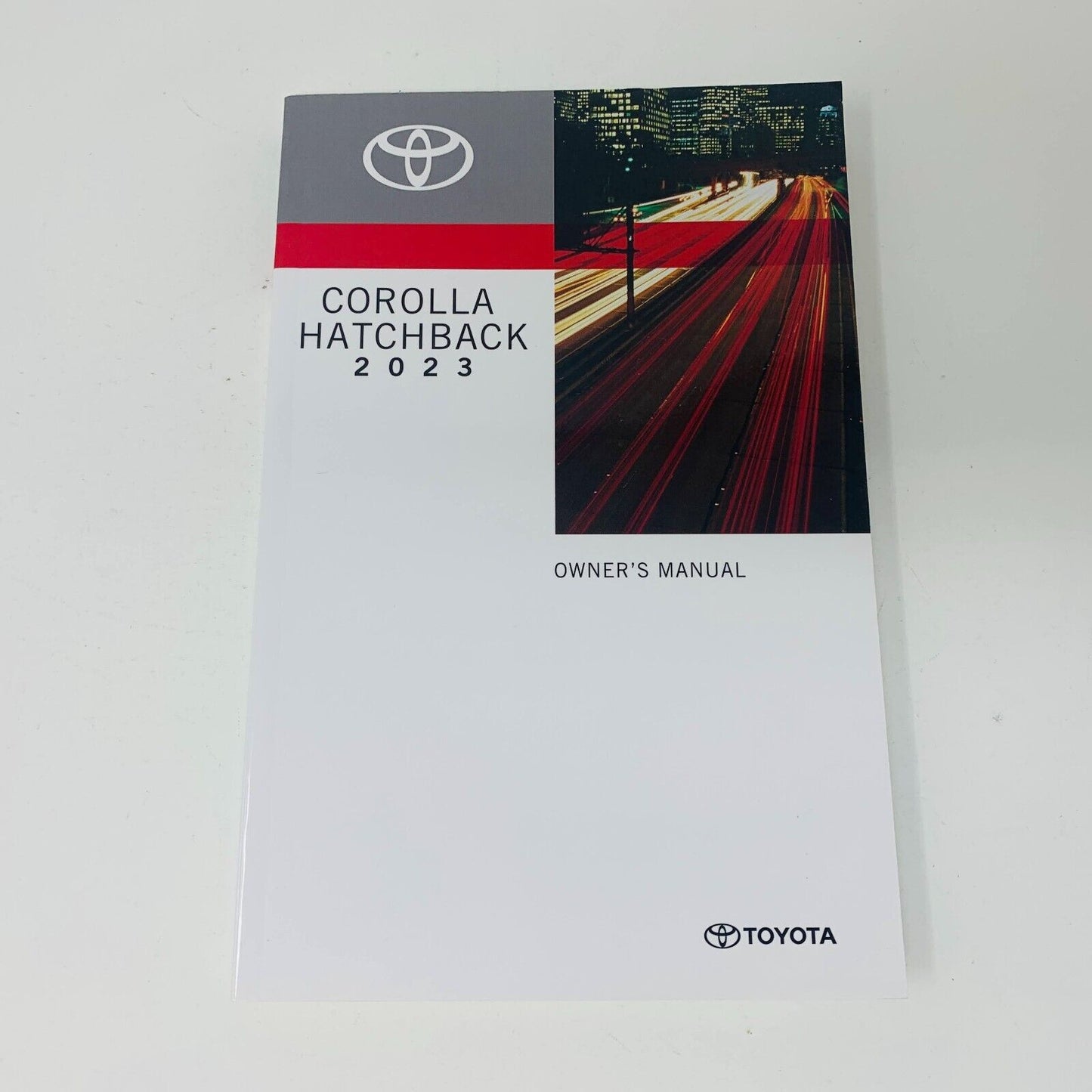 Corolla Hatchback 2023 Owner's Manual by Toyota PB Car Instructions 01999-12S00