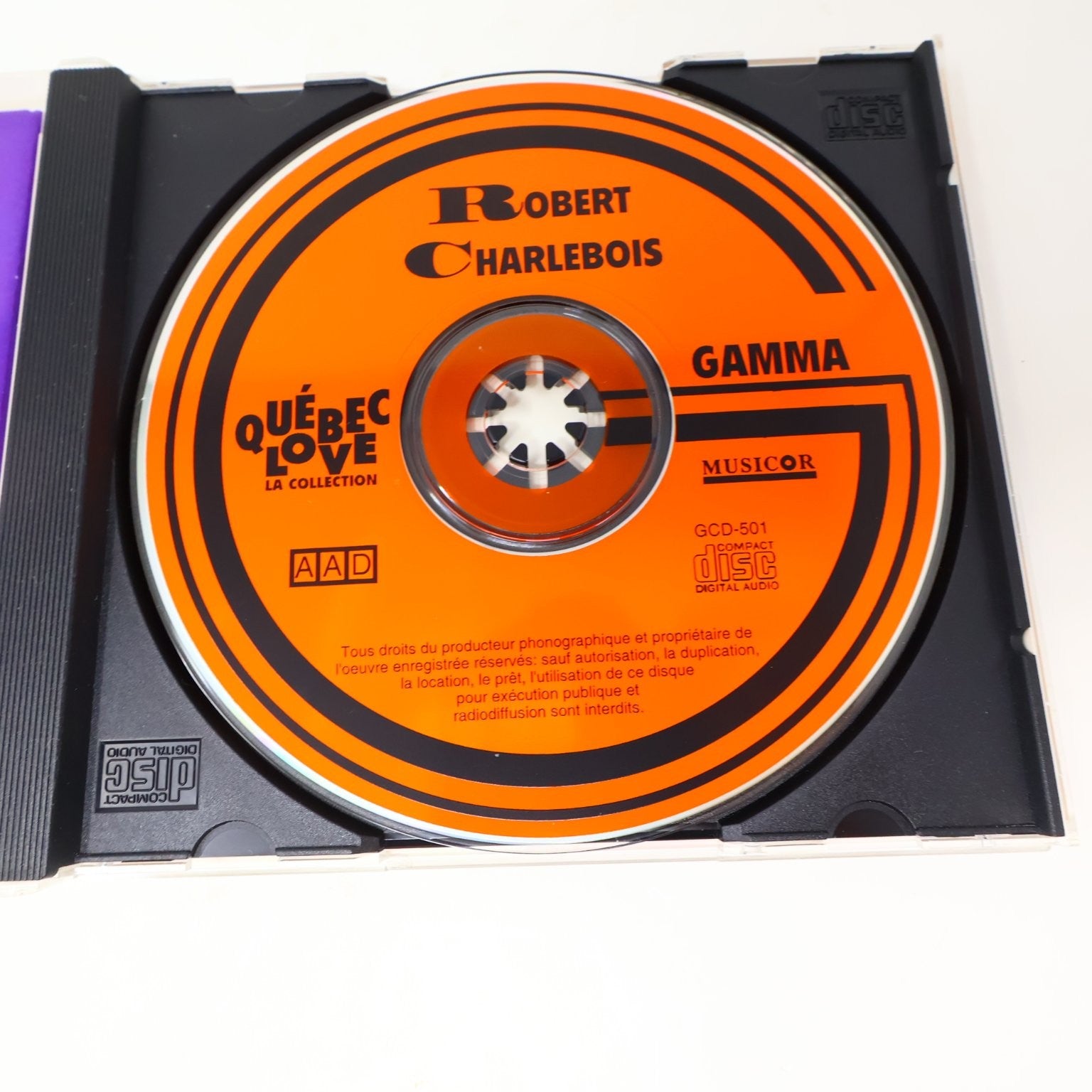 Robert Charlebois Lot 3 CD Immensément/Québec Love La Collection/Tout est Bien