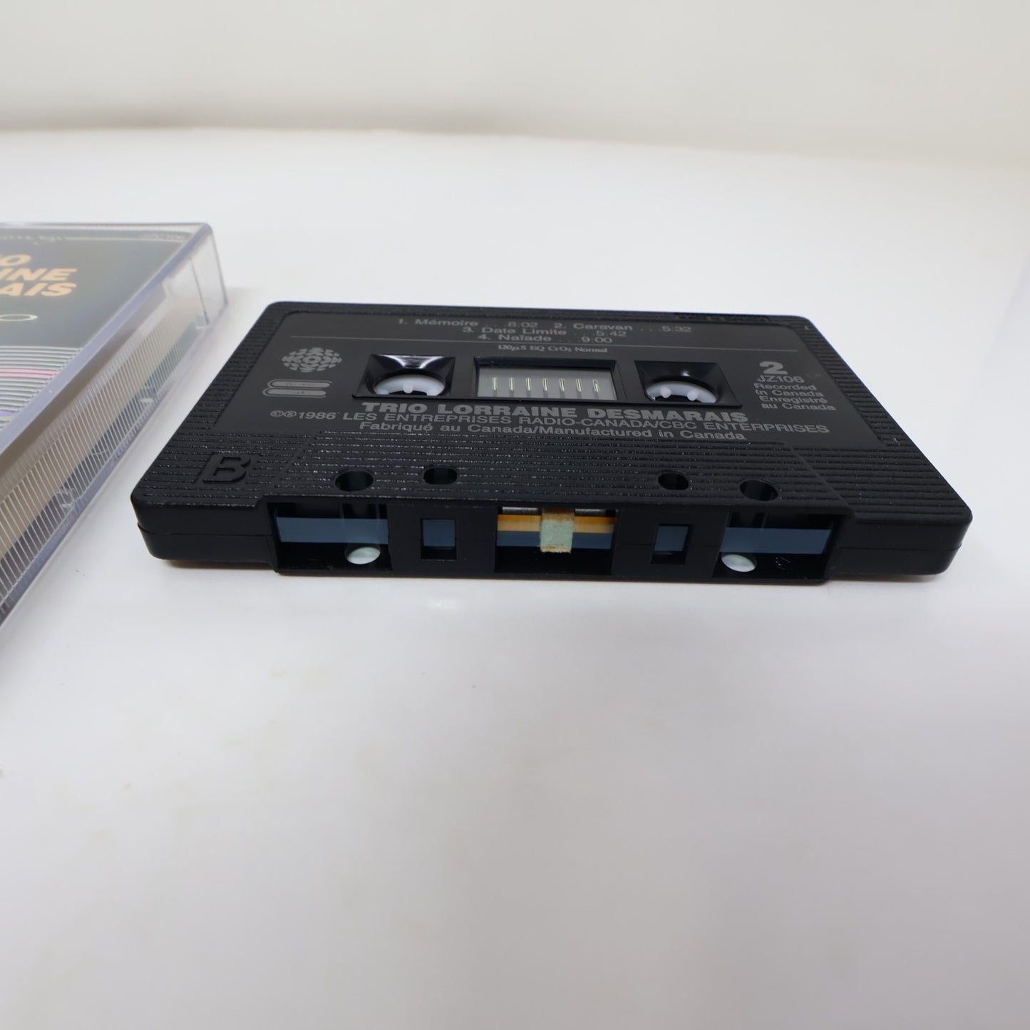 Lorraine Desmarais 2 Cassettes Lot Pianissimo/Andiamo JazzImage Hold up/Caravan