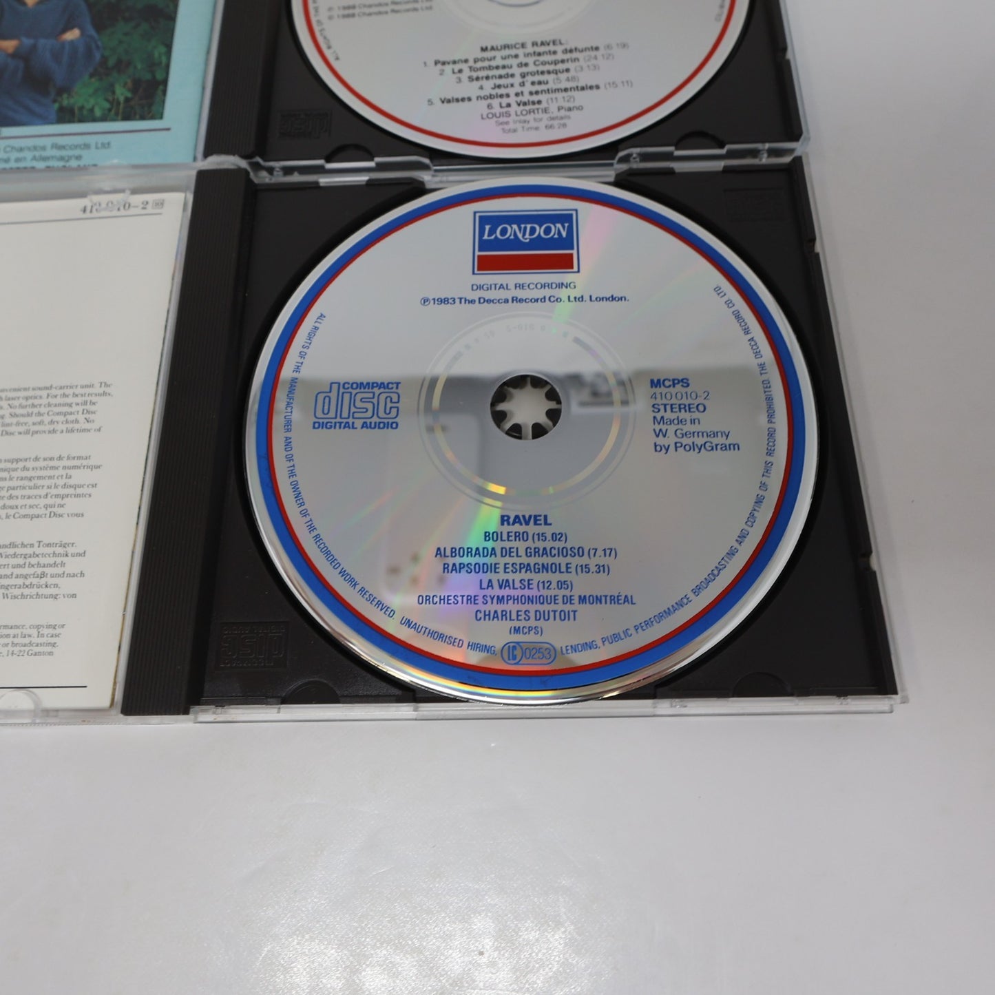 Ravel 6 CD Lot Louis Lortie/Charles Dutoit/André Prévin Piano Music #1-2/Bolero