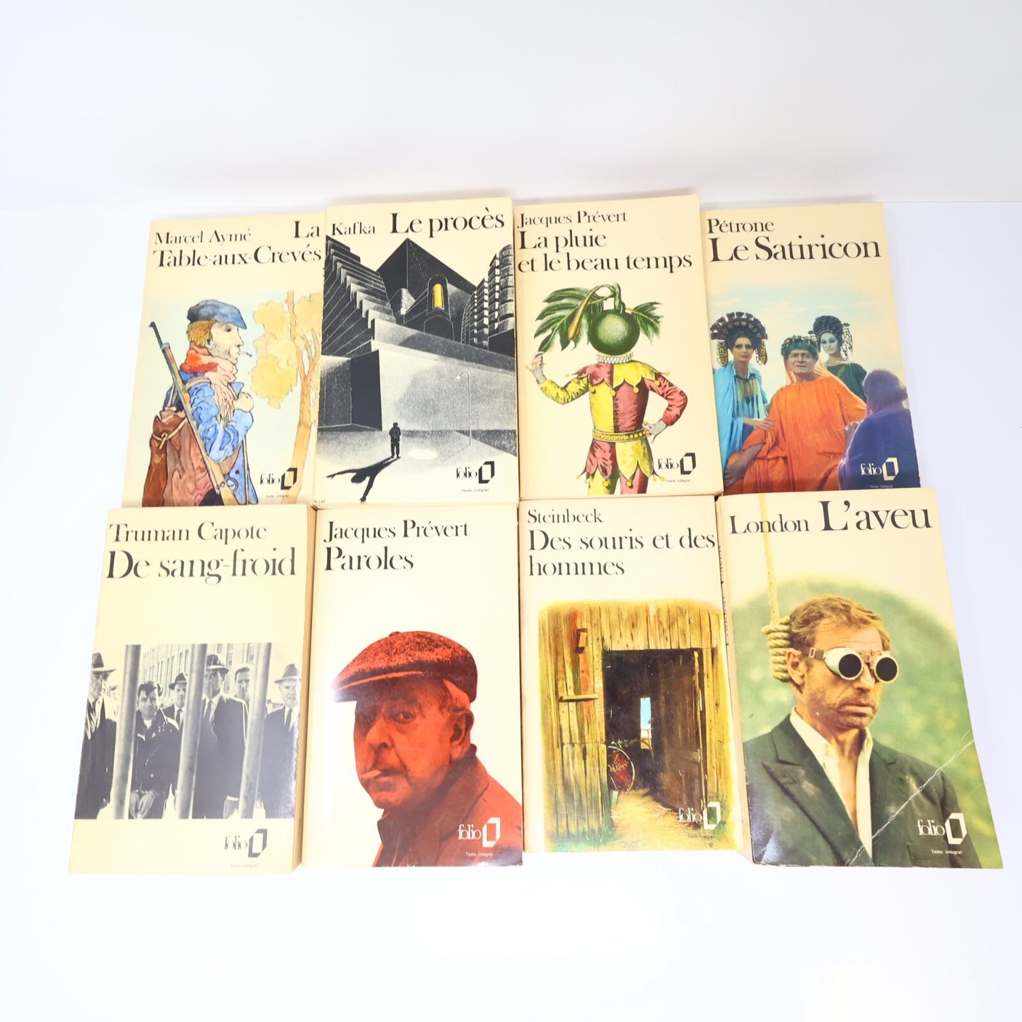 Folio Lot 34 Livres Gallimard Jardin/Kafka/Wolinski/Steinbeck/Poe Littérature PB