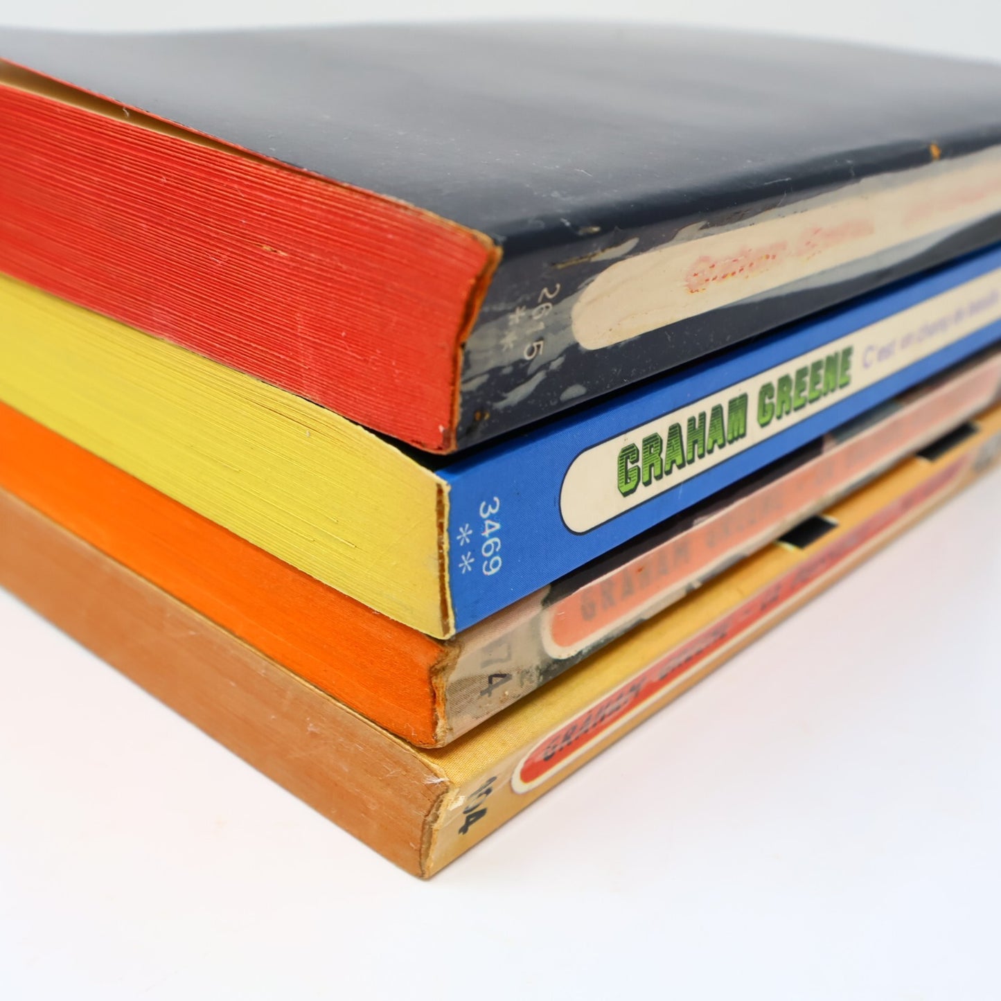 Graham Greene Lot 4 Livres Poche Comédiens/Saison des Pluies Fiction Historique