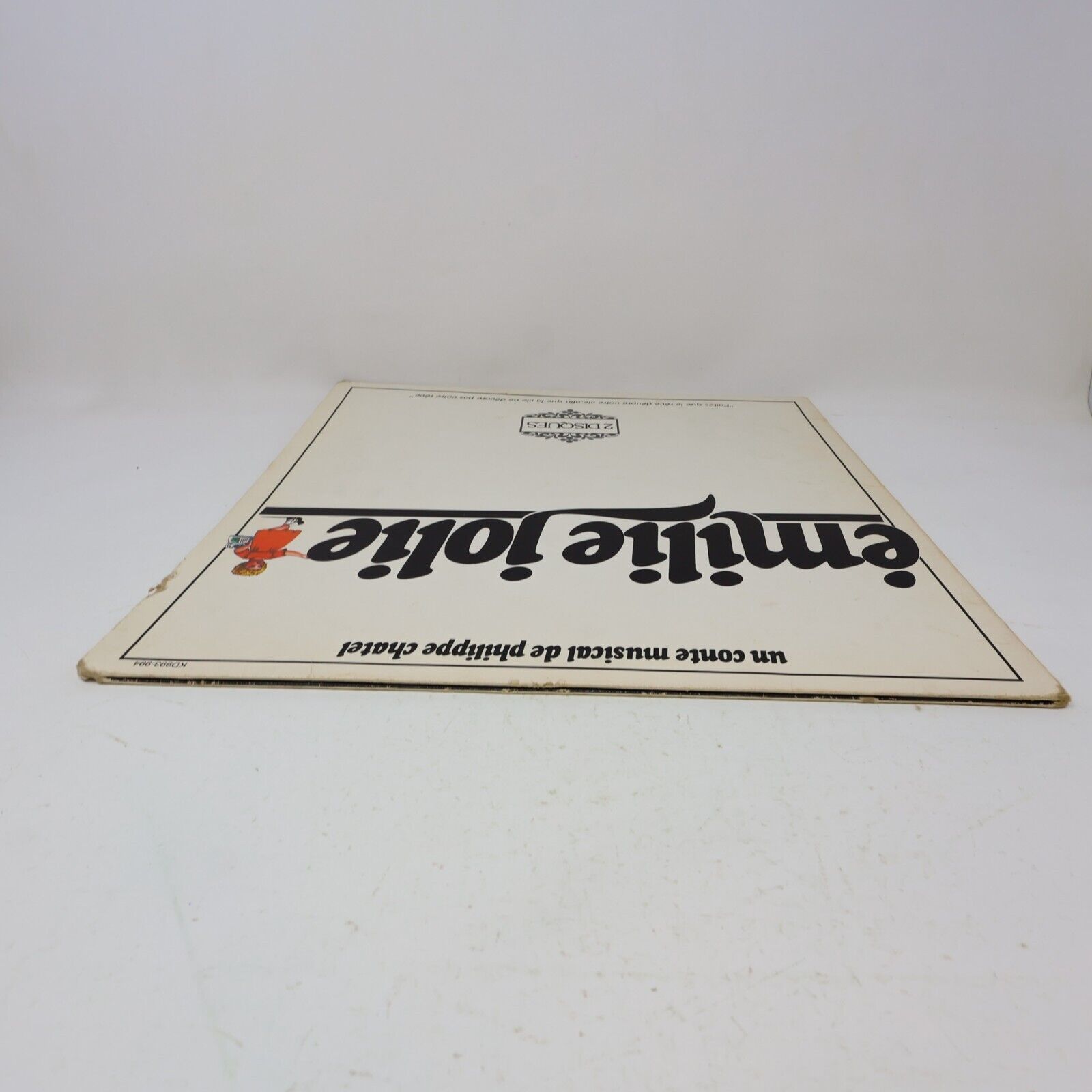 Émilie Jolie Philippe Chatel/Henri Salvador/Françoise Hardy 2 Disques LP Enfants