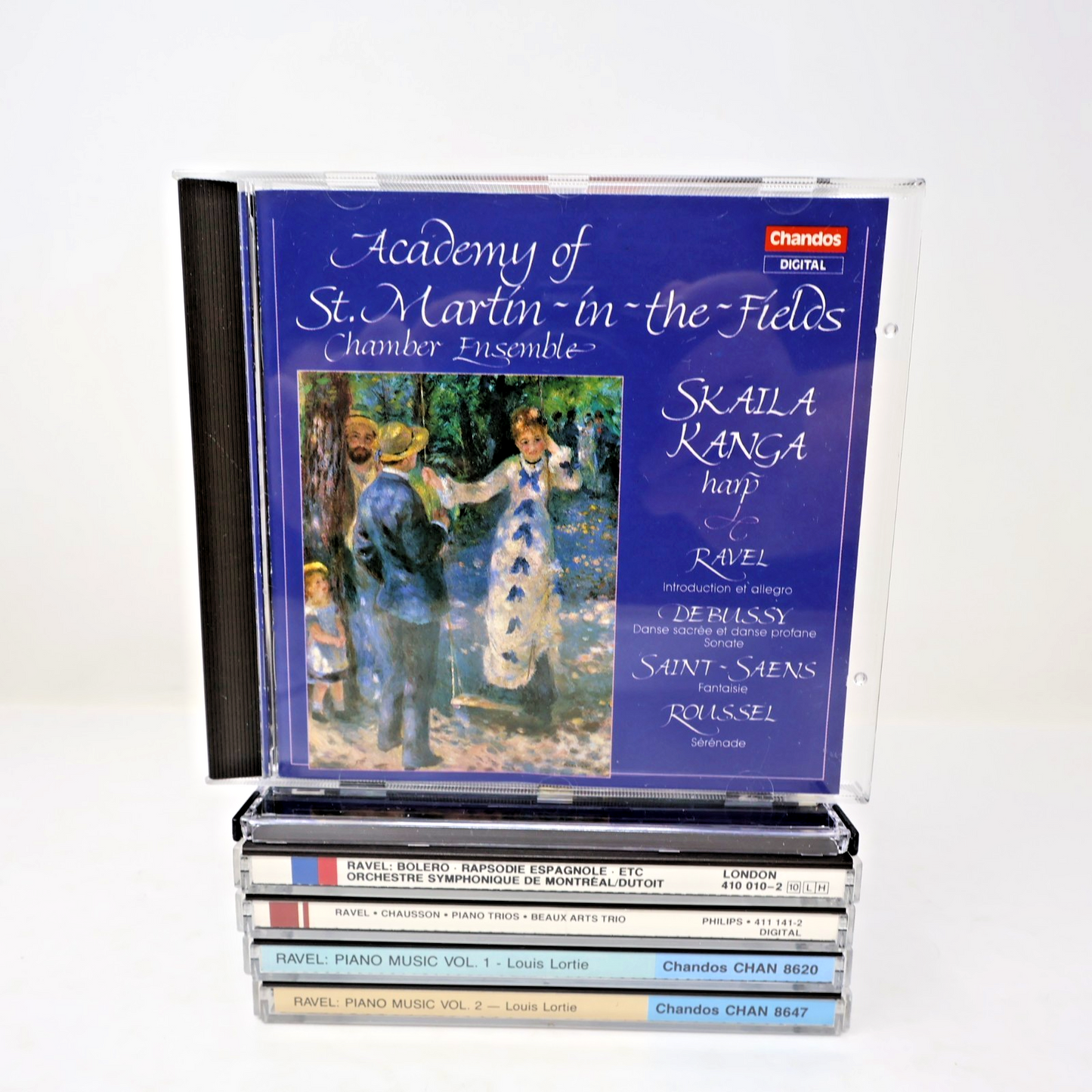 Ravel 6 CD Lot Louis Lortie/Charles Dutoit/André Prévin Piano Music #1-2/Bolero