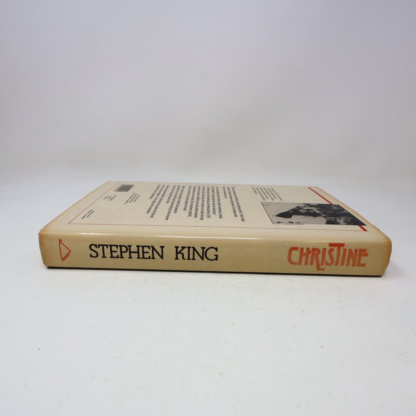 1989 Christine Succès du Livre de Stephen King Hardcover HC Éditions de la Seine