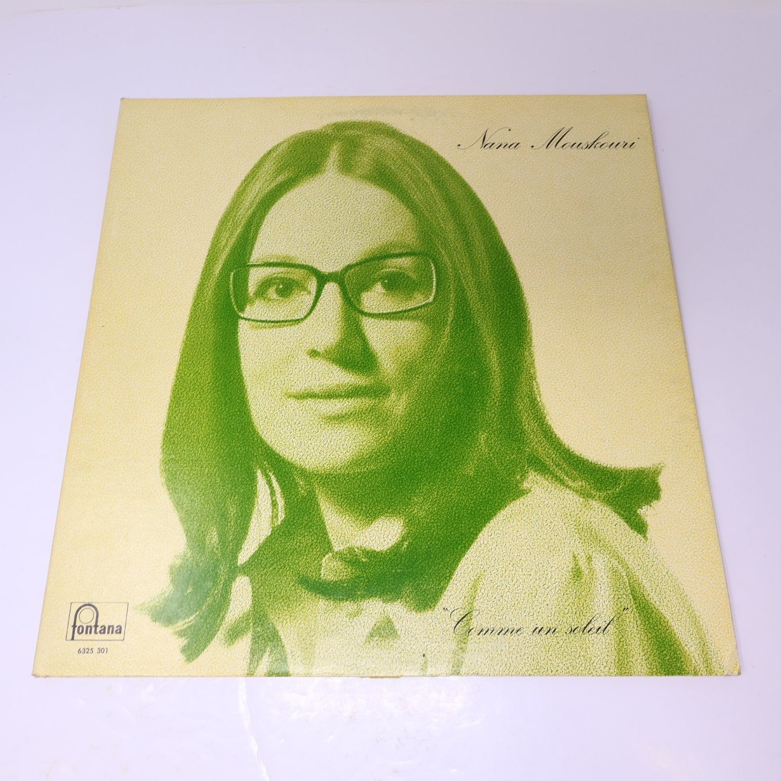 Nana Mouskouri Lot 6 Disques LP Record Une Voix Qui Vient Du Coeur/Tournesol