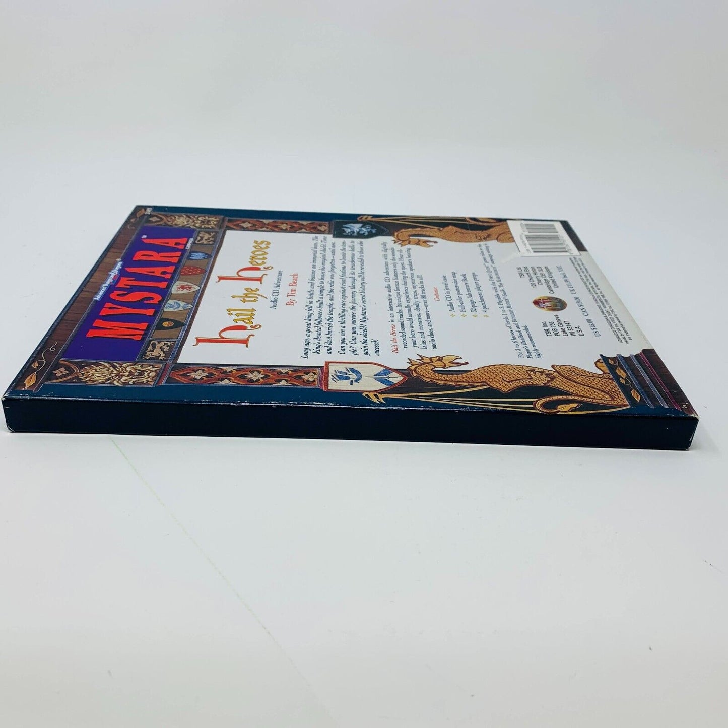 Empty Box Replacement Part for AD&D Mystara Campaign Hail the Heroes 2502 1994