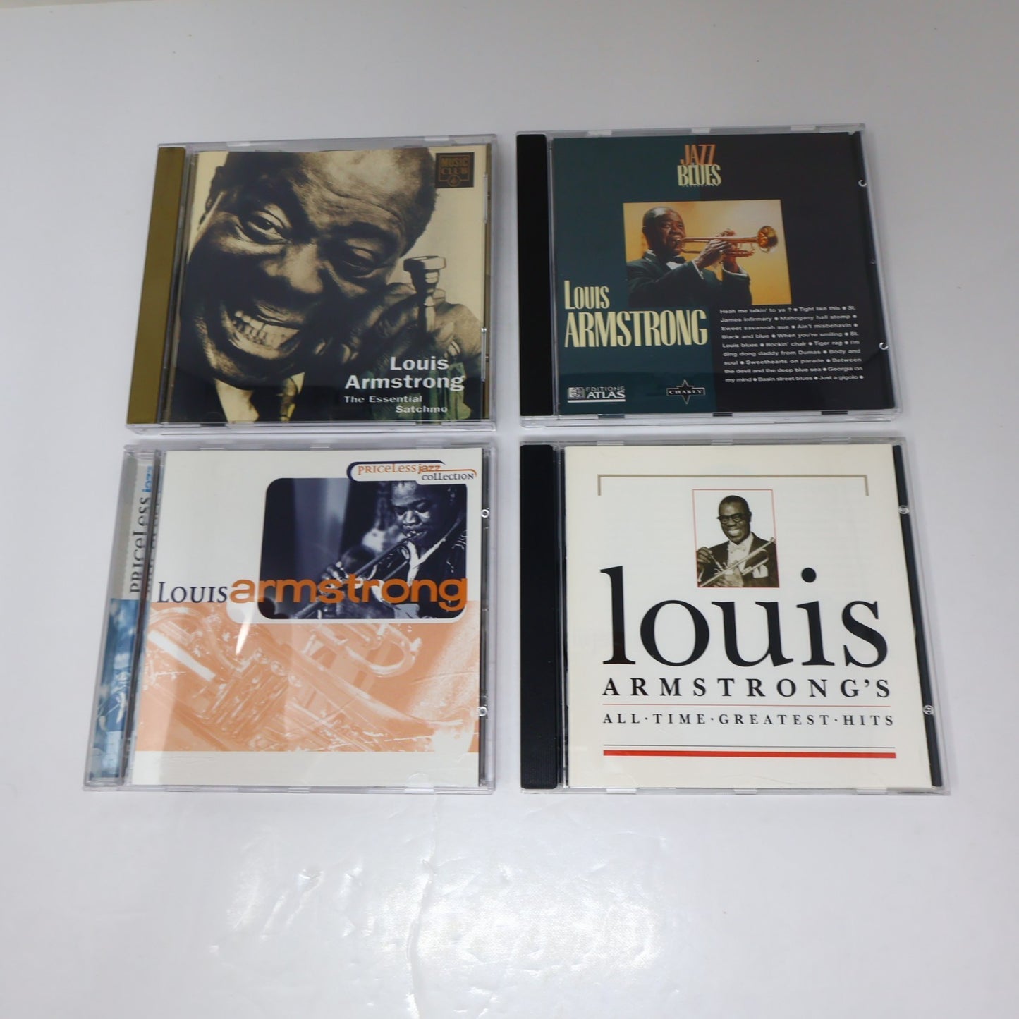 Louis Armstrong 6 CD Lot The Essential Satchmo/Jazz & Blues/An American Icon