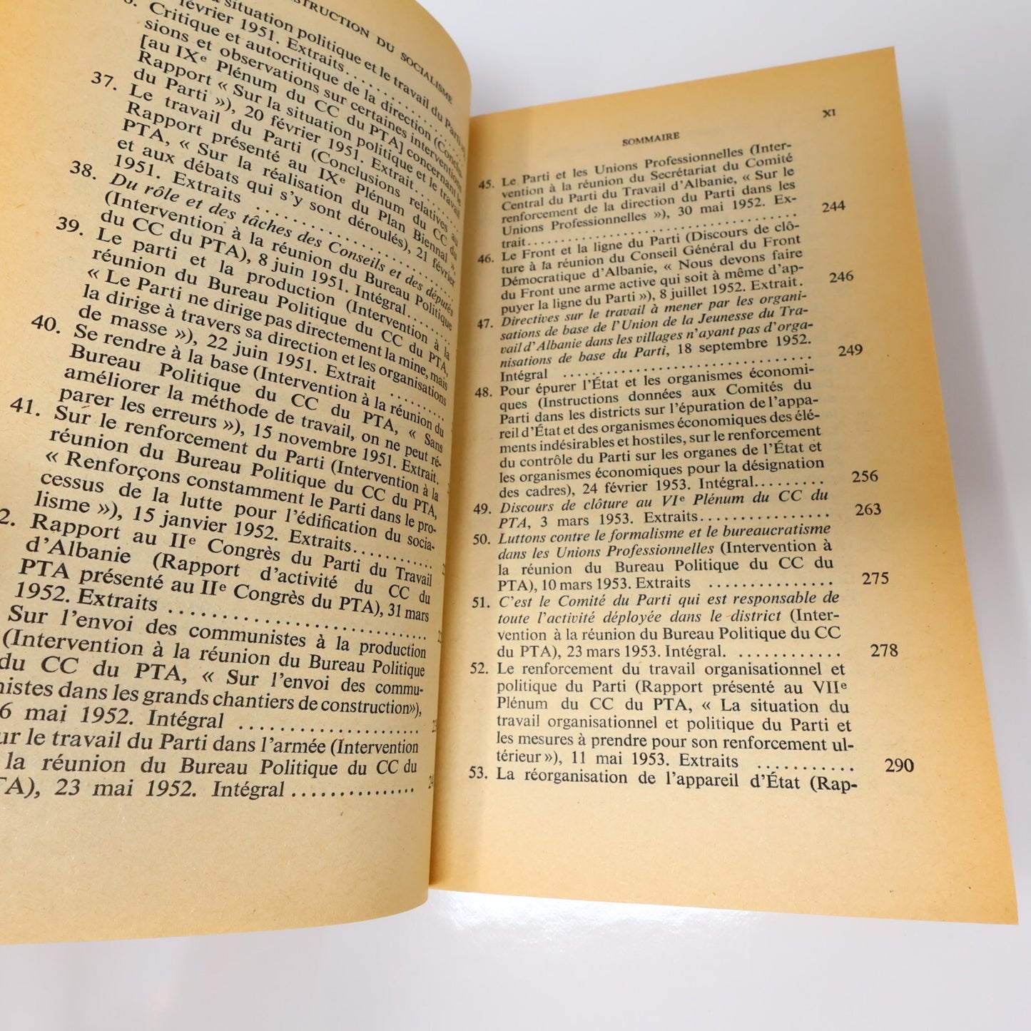 Le Socialisme en Albanie #1-2 Série Complète Lot 2 Livres Enver Hoxha 10/18 1974