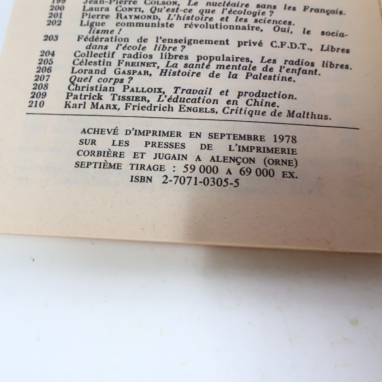 1978 Le Droit à la Paresse Paul Lafargue/Maurice Dommanget Maspero Philosophie
