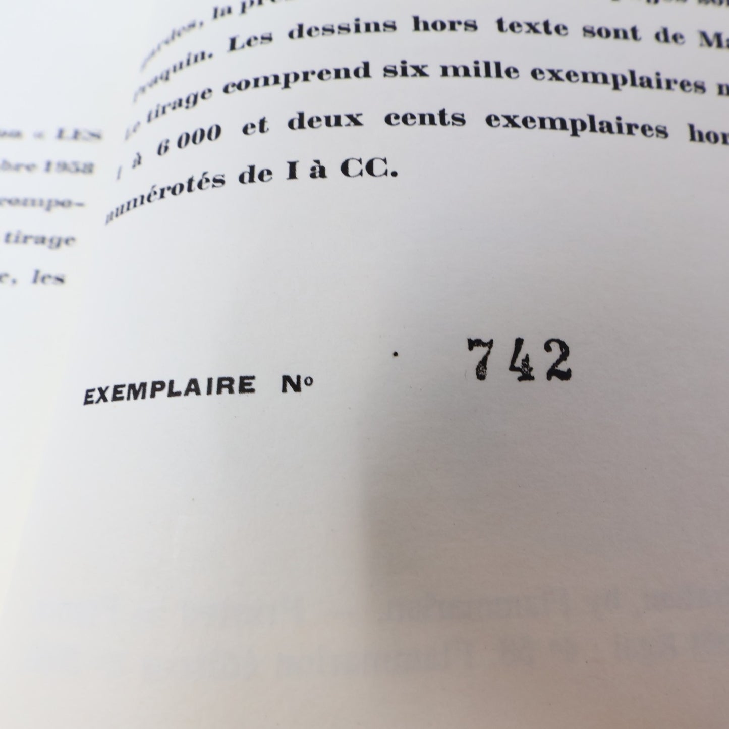 La Dernière Harde Maurice Genevoix Les Flammes Flammarion 1958 HC Numéroté Livre