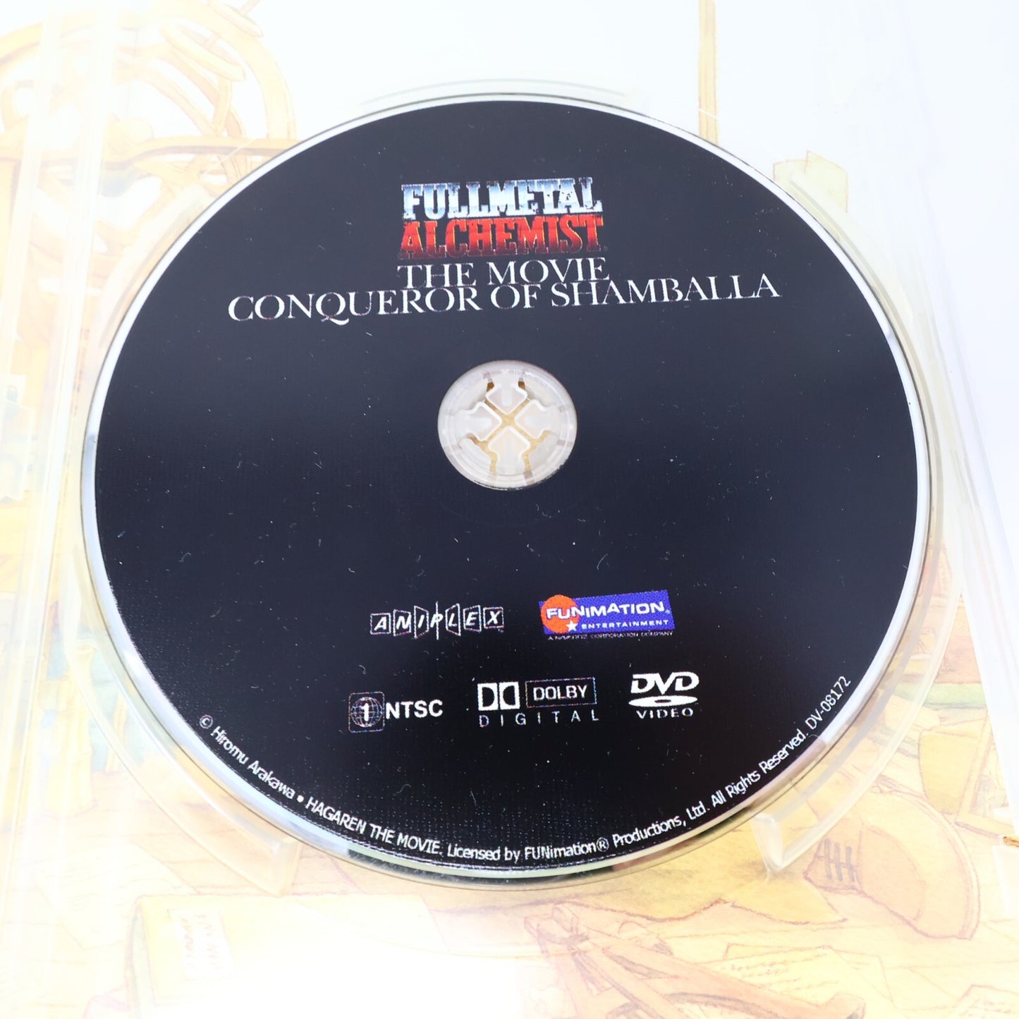 Full Metal Alchemist Movie Conqueror of Shamballa DVD Anime Lenticular Cover