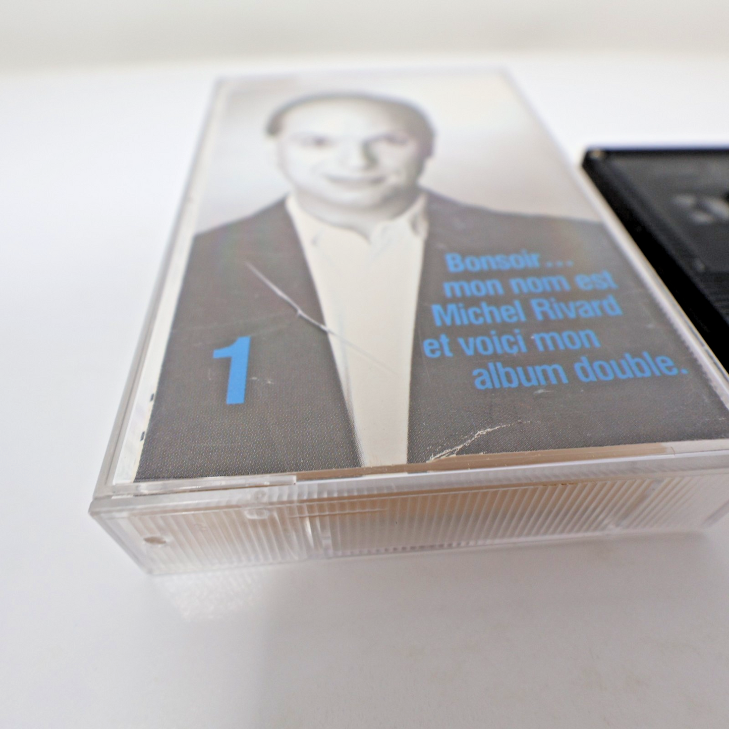 Michel Rivard Lot 4 Cassettes Maudit Bonheur/Trou dans le Ciel/Bonsoir mon Nom
