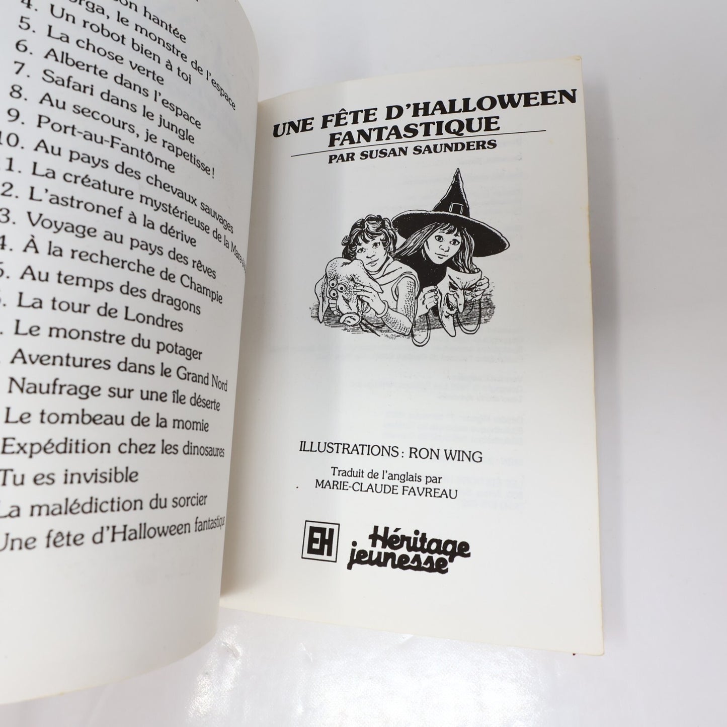 Choisis ta Propre Aventure #24 Une Fête d'Halloween Fantastique Susan Saunders