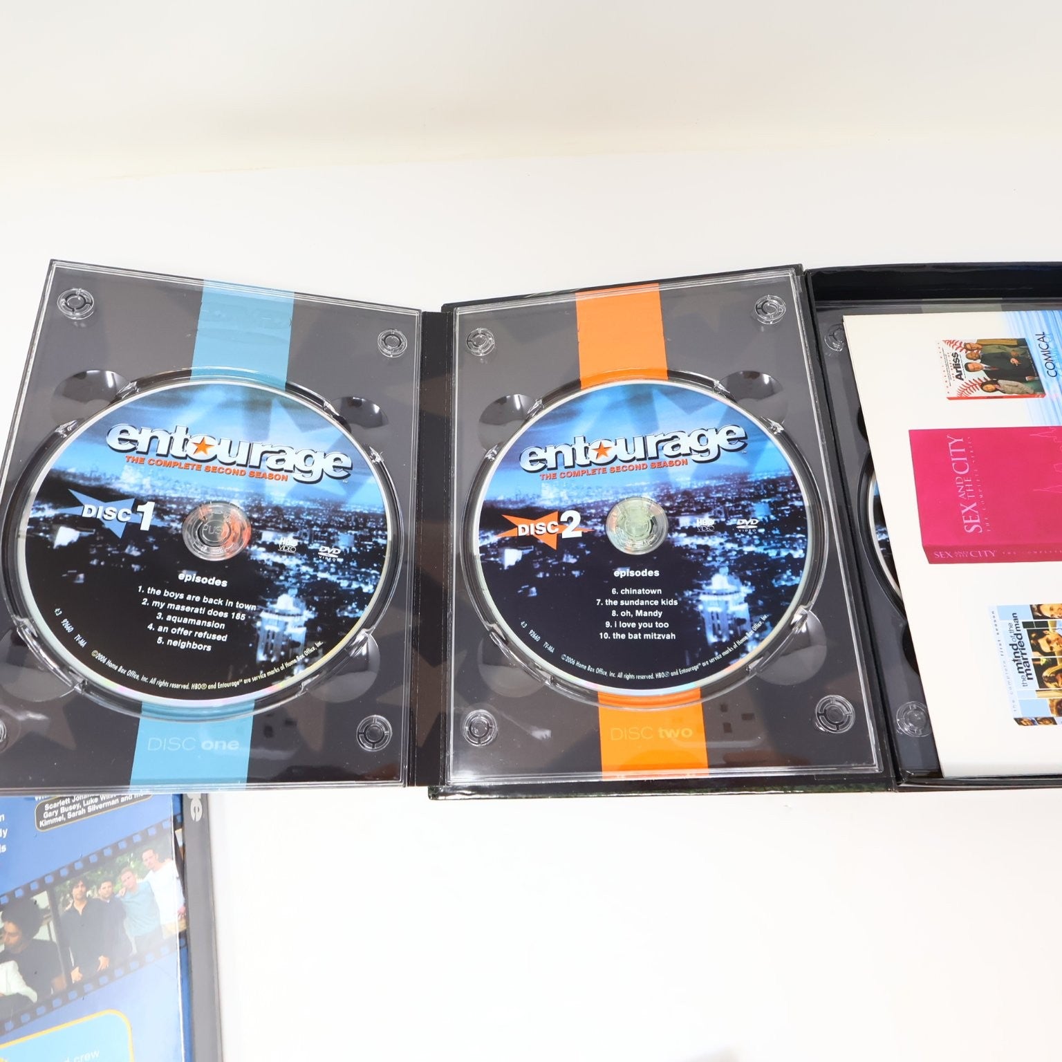 Entourage 7 DVD Lot Seasons 1-3 & 6-8 TV Series All Factory Sealed Except S2