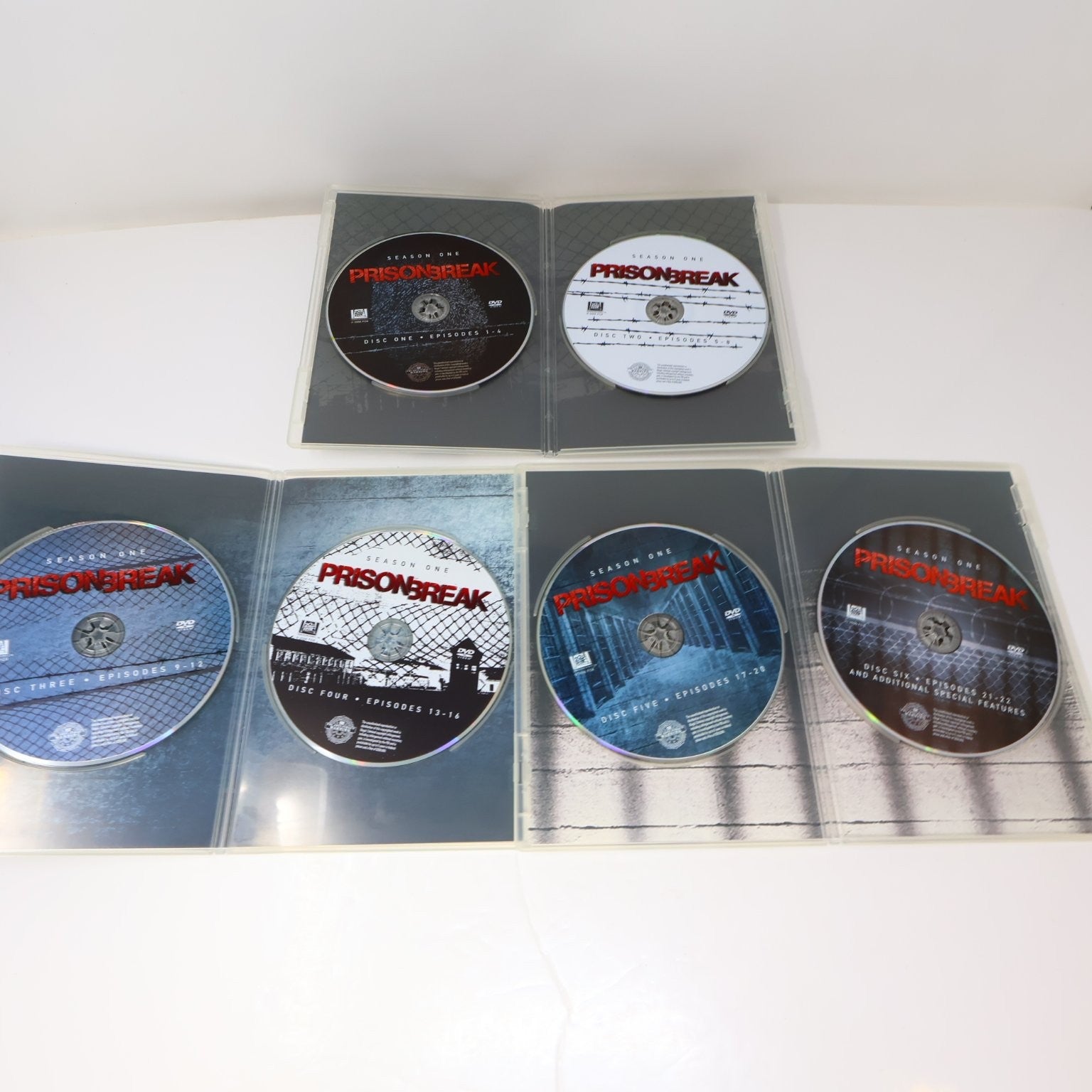 Prison Break Season 1-2 DVD Lot NTSC Region 1 Dominic Purcell/Wentworth Miller