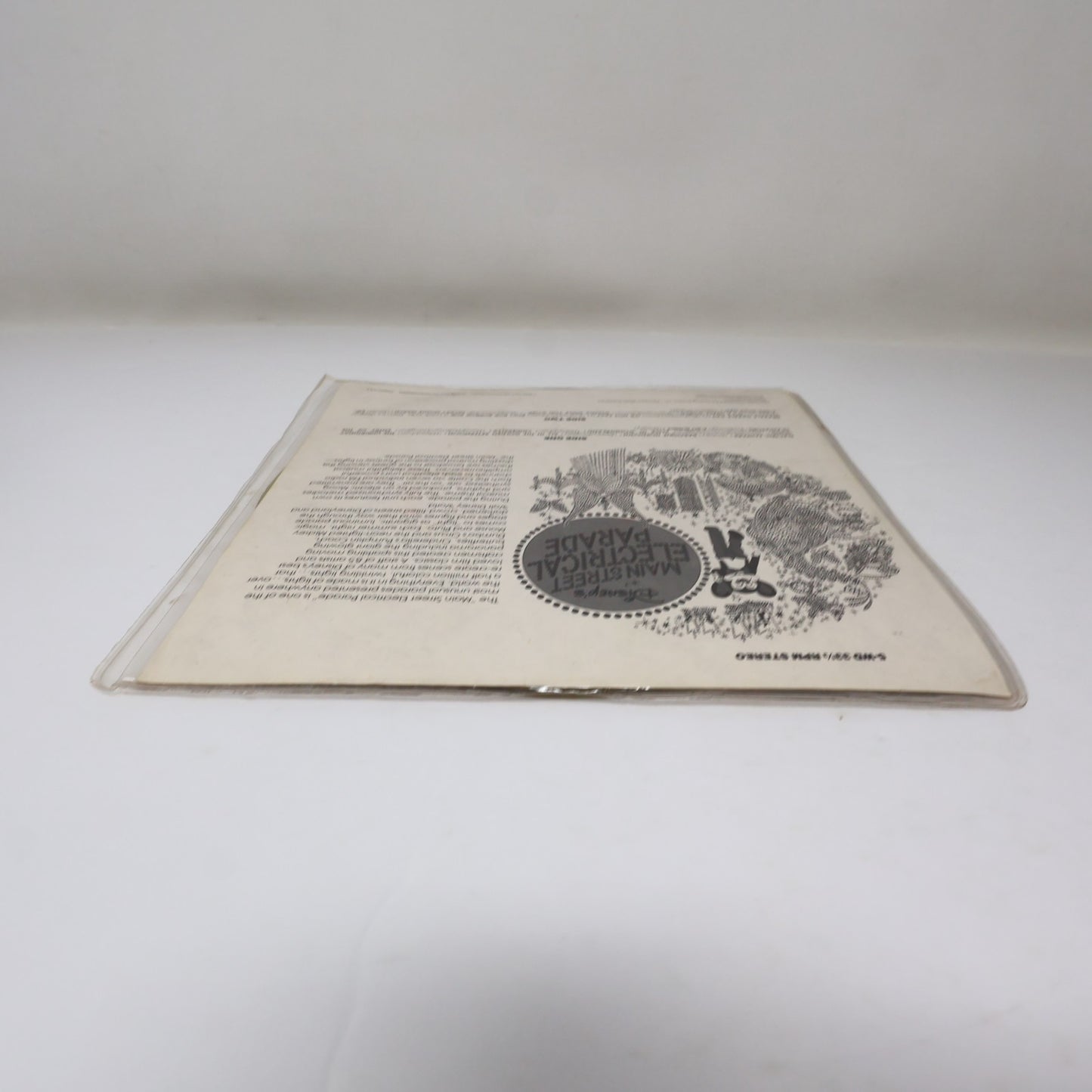 Disney's Main Street Electrical Parade 7" Music Record 1977 Disneyland Tested
