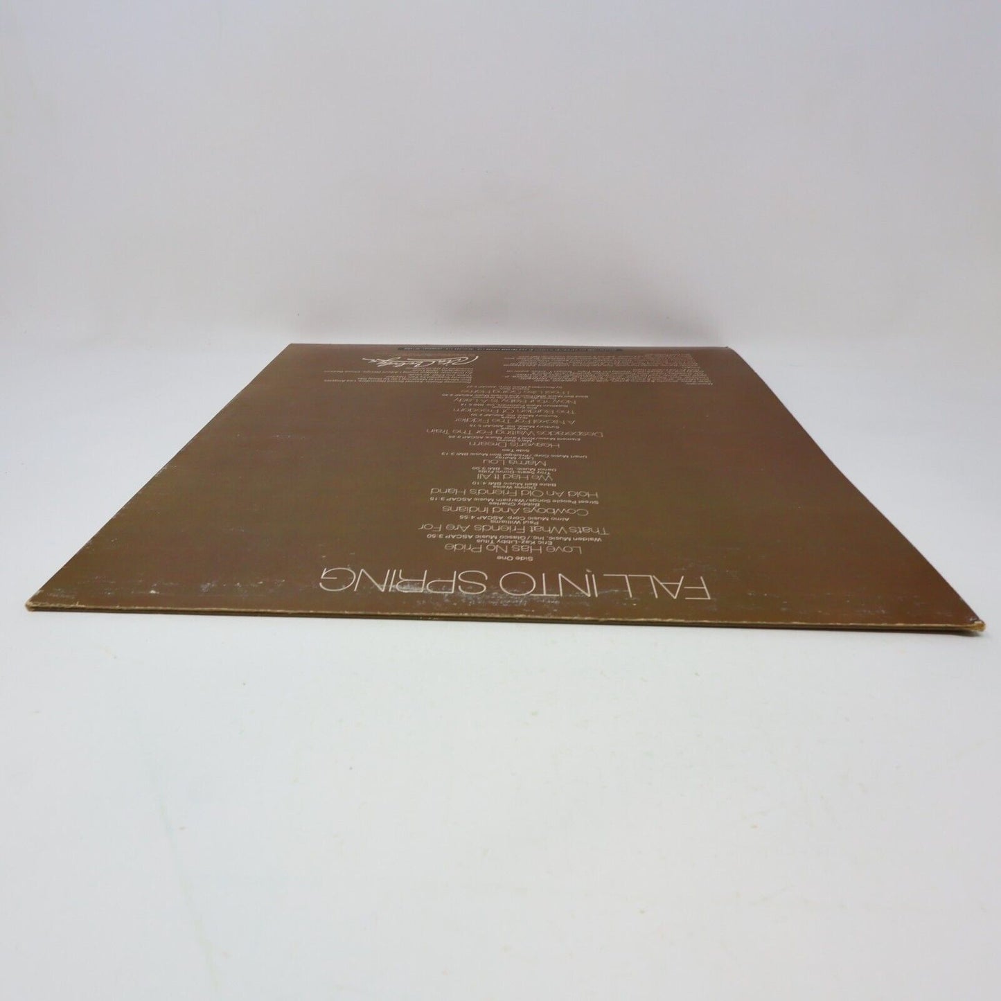 Rita Coolidge Fall Into Spring LP A&M Record 1974 SP 3627 Love Has No Pride 70s