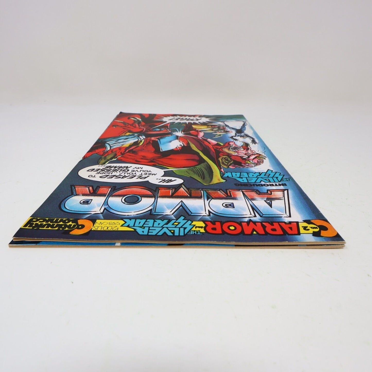 Lot 2 Comics Armor and the Silver Streak #2 4 Neal Adams Continuity 80s