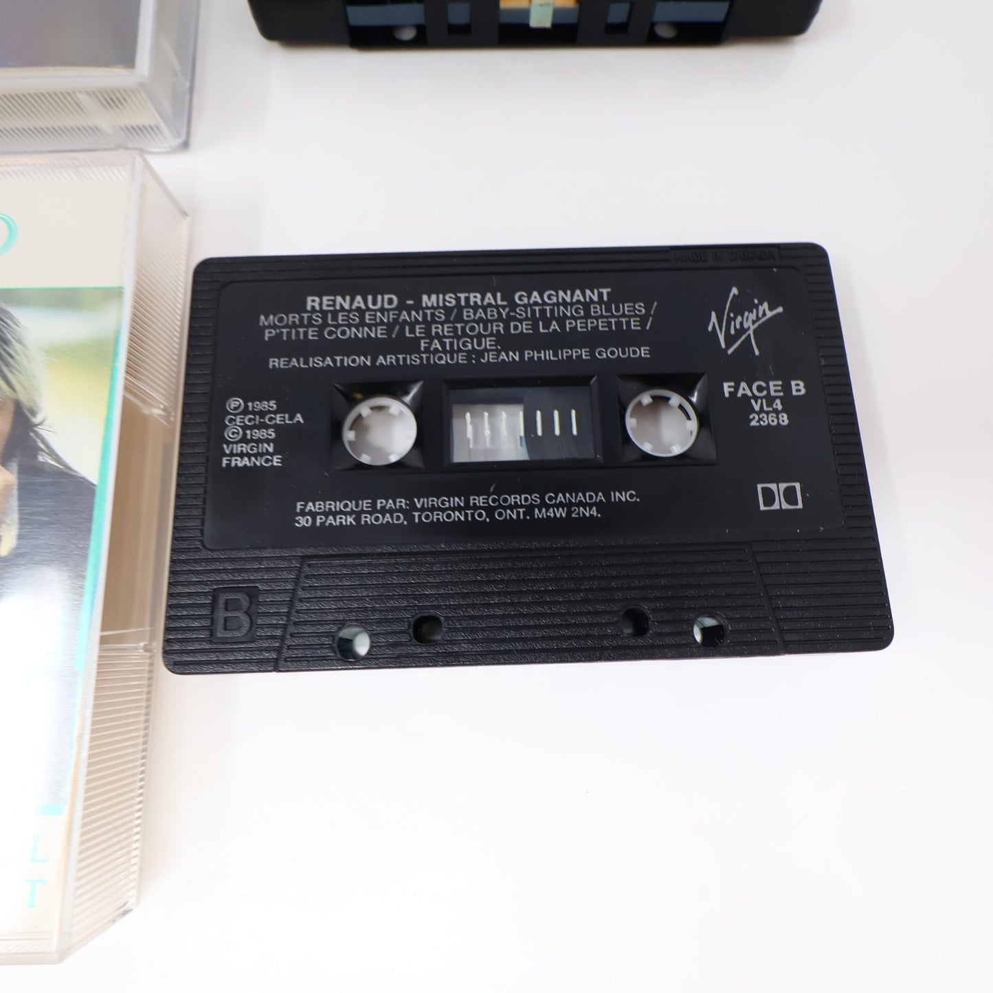 Renaud Lot 3 Cassettes Mistral Gagnant/Putain de Camion/Retour de Gérard Lambert