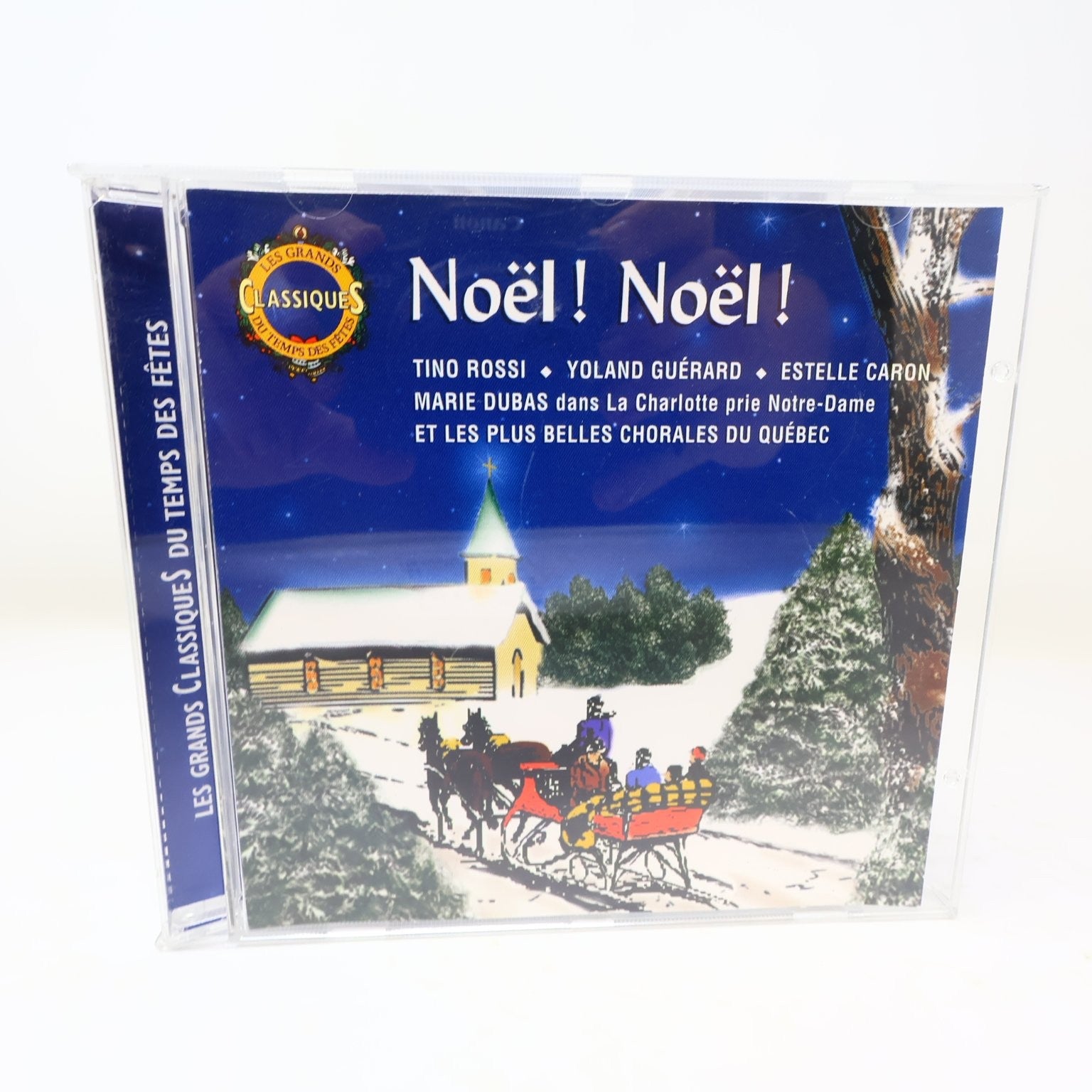 Noël! Noël! CD 1997 Les Grands Classiques des Fêtes Christmas Québec Tino Rossi