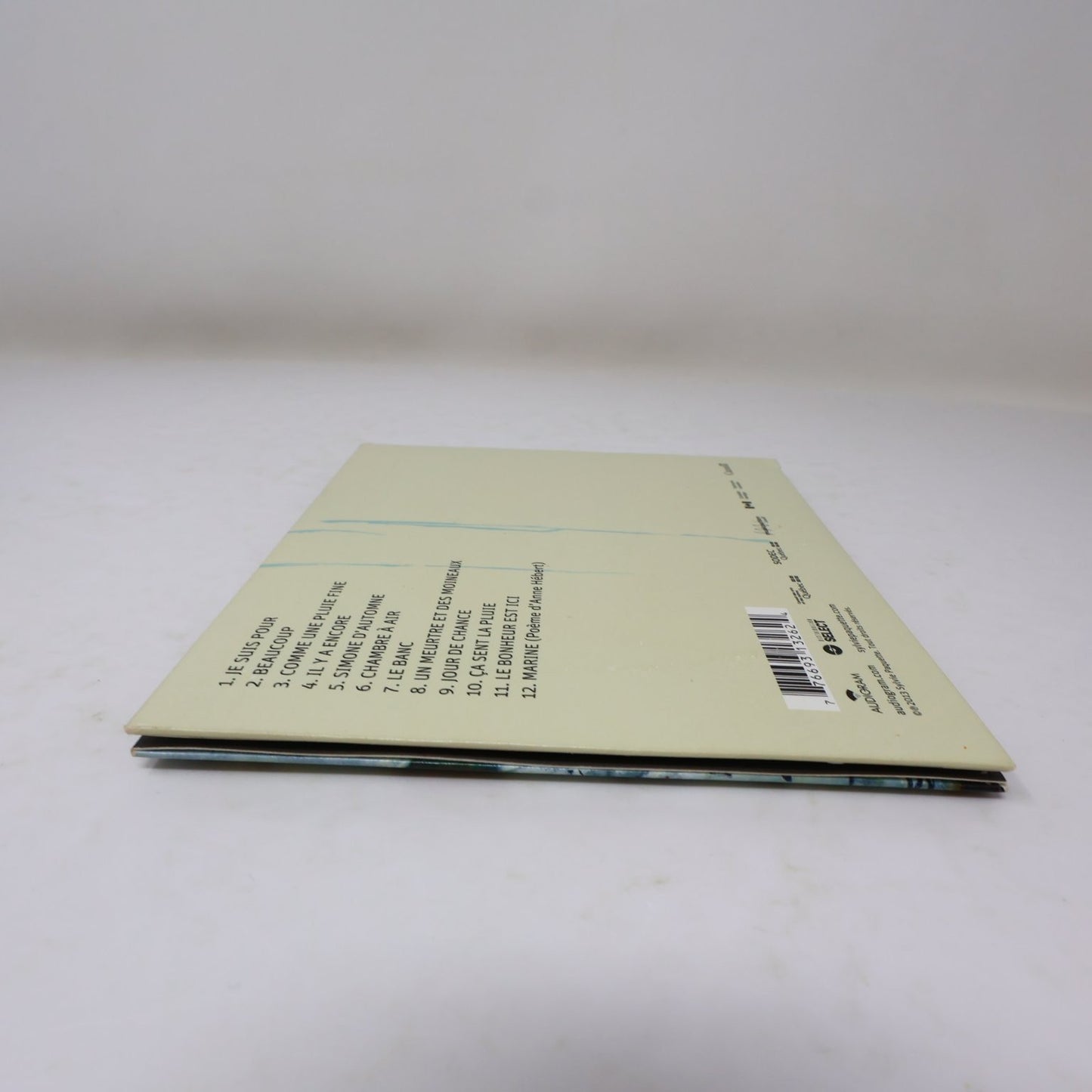 Sylvie Paquette Jour de Chance CD 2013 Folk Audiogram Canada Je Suis Pour/Banc