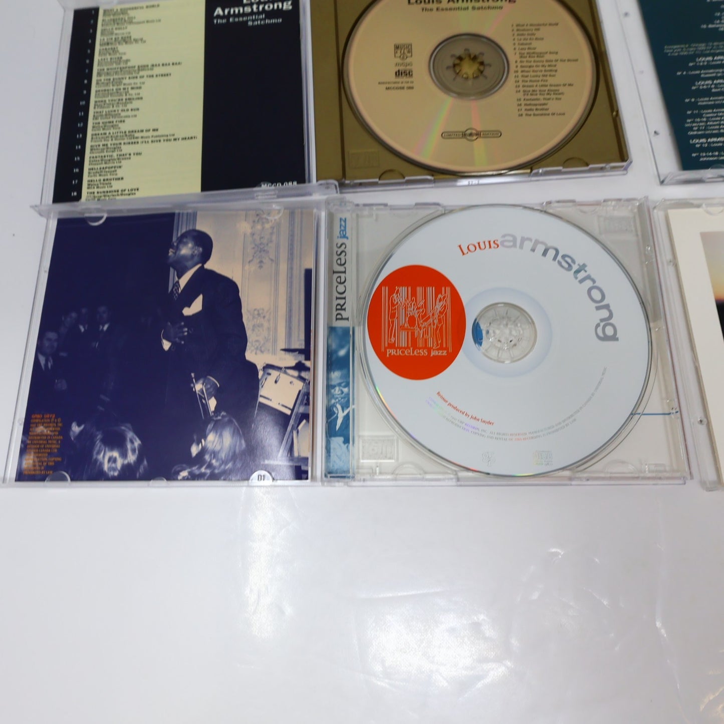 Louis Armstrong 6 CD Lot The Essential Satchmo/Jazz & Blues/An American Icon