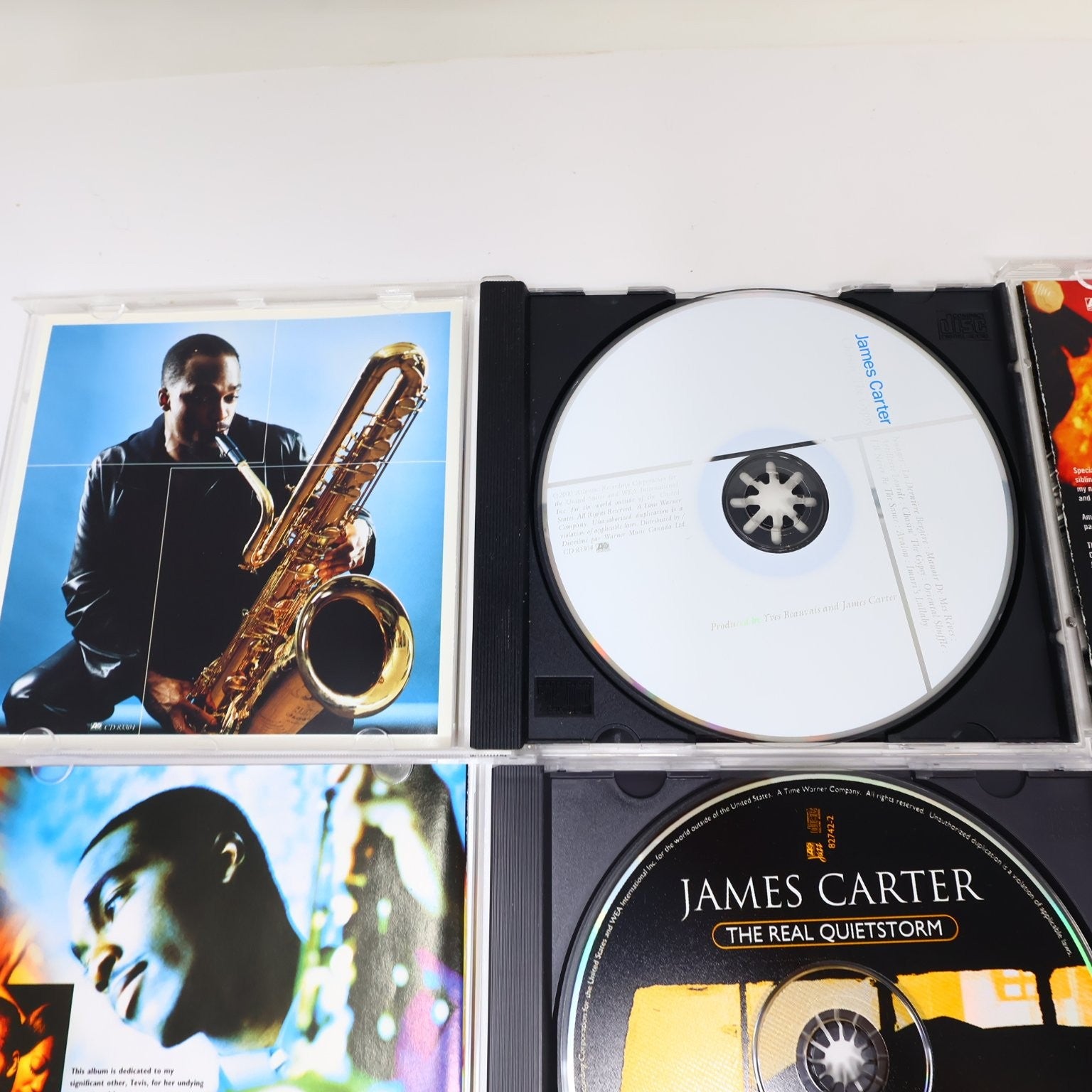 James Carter 5 CD Lot Conversin' With The Elders/in Carterian Fashion Jazz