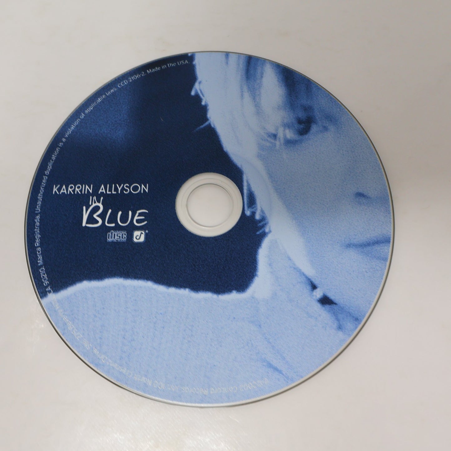 Karrin Allyson In Blue CD Concord Jazz Moanin'/Angel Eyes/Hum Drum Blues 2002