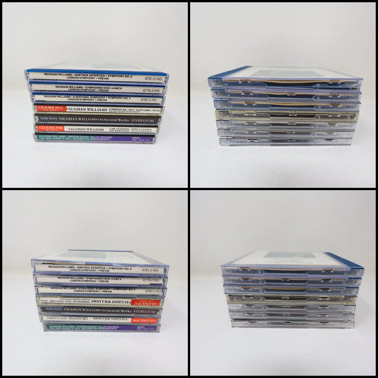 Ralph Vaughan Williams 7 CDs Lot Symphony #4-5-6 8-9/Sinfonia Antartica