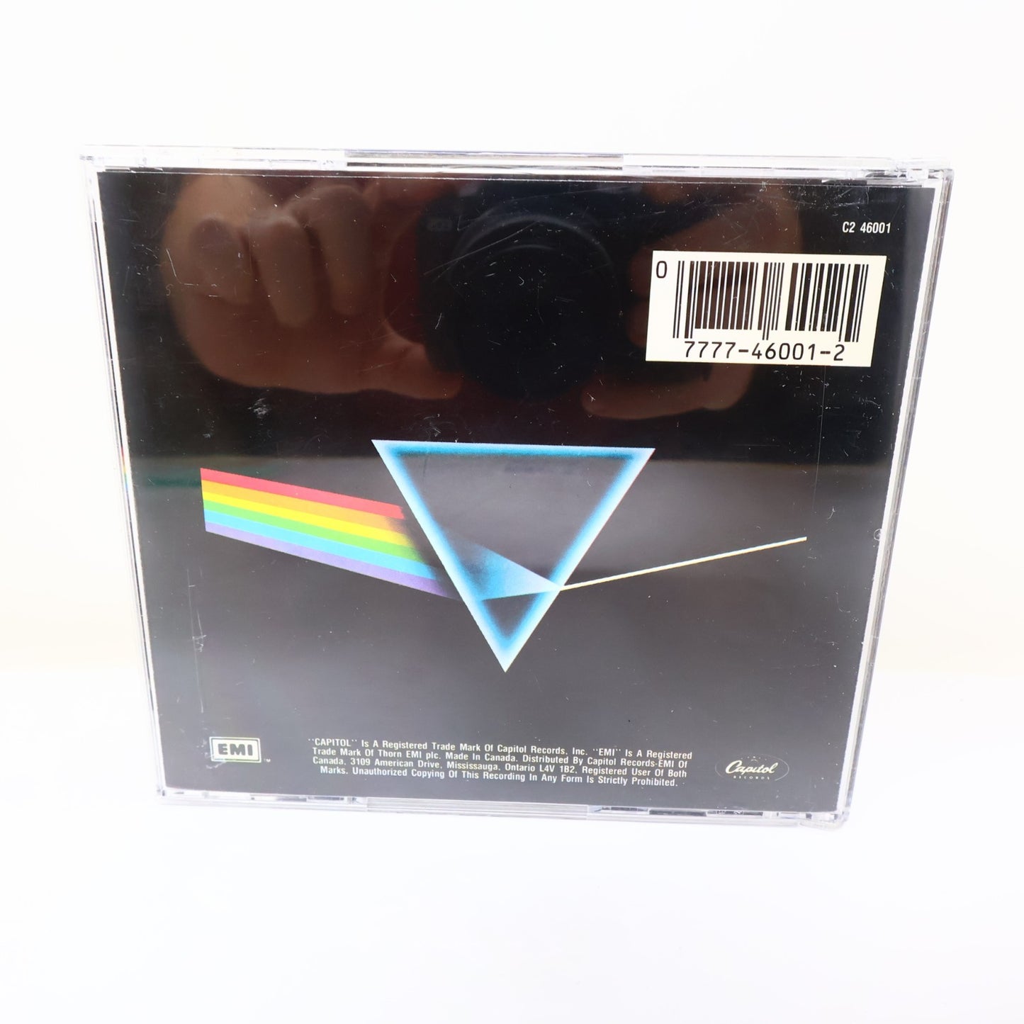 Dark Side of the Moon CD Pink Floyd Capitol 2007 Classic Rock C2 46001 2000s