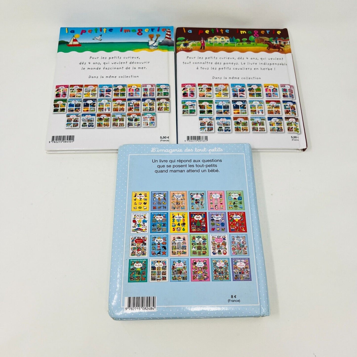 10x L'Imagerie Fleurus Lot Livres Enfants Français École Dinosaures Corps Humain