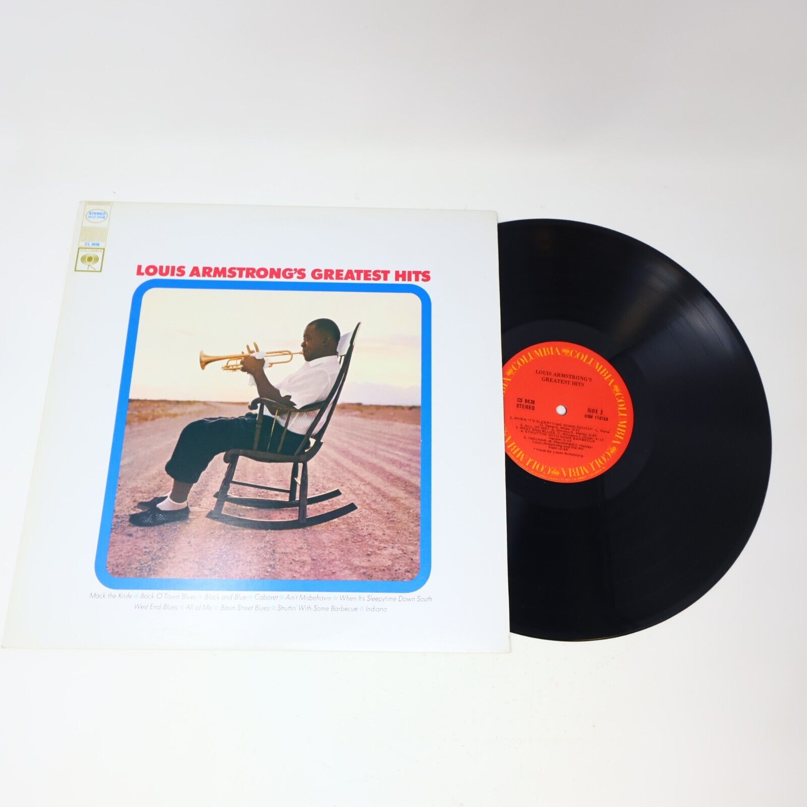 Louis Armstrong's Greatest Hits LP Vinyl Record Columbia CS 9438 Canada Jazz EX