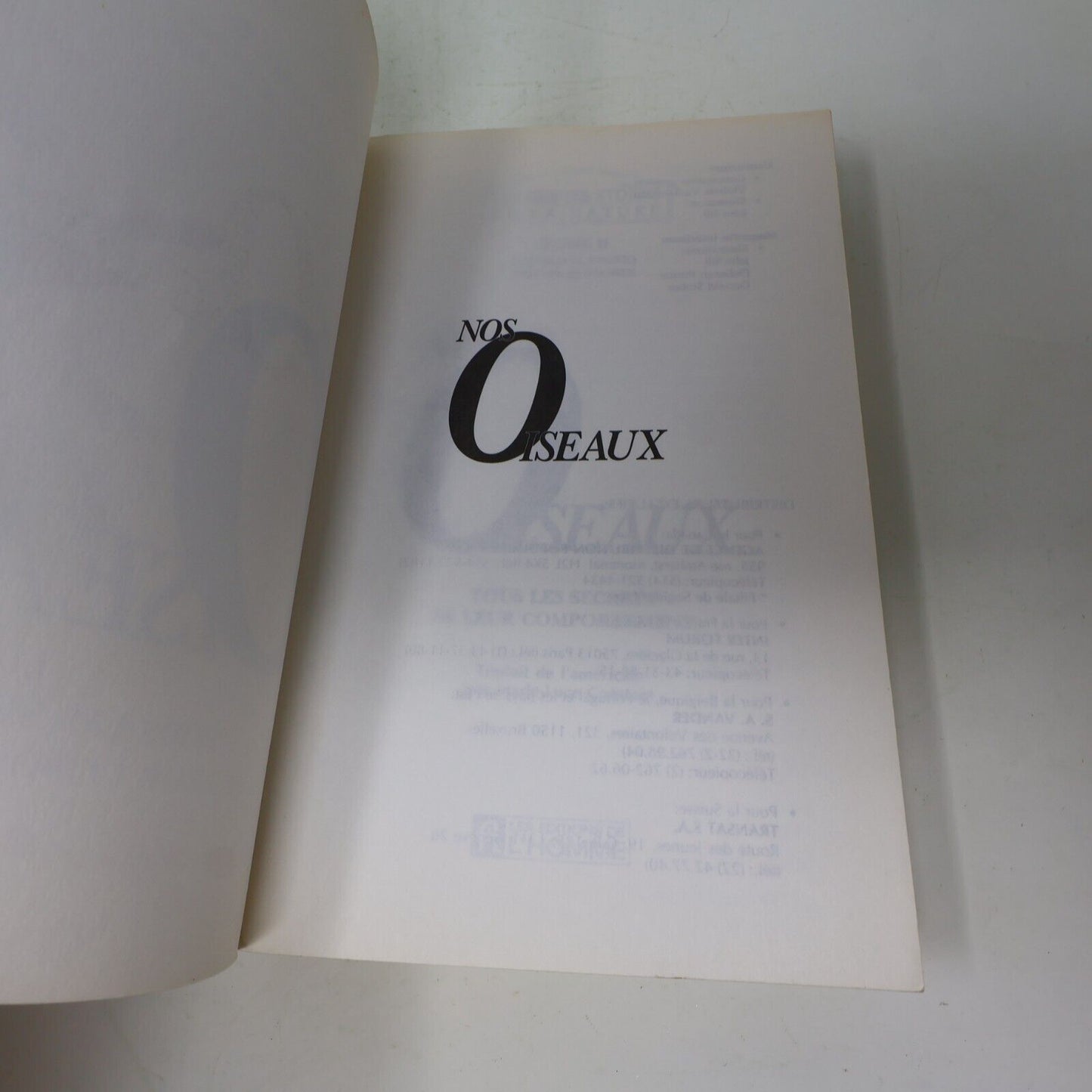 Nos Oiseaux Donald & Lillian Stokes Les Guides Stokes de la Nature #II (2) 1990