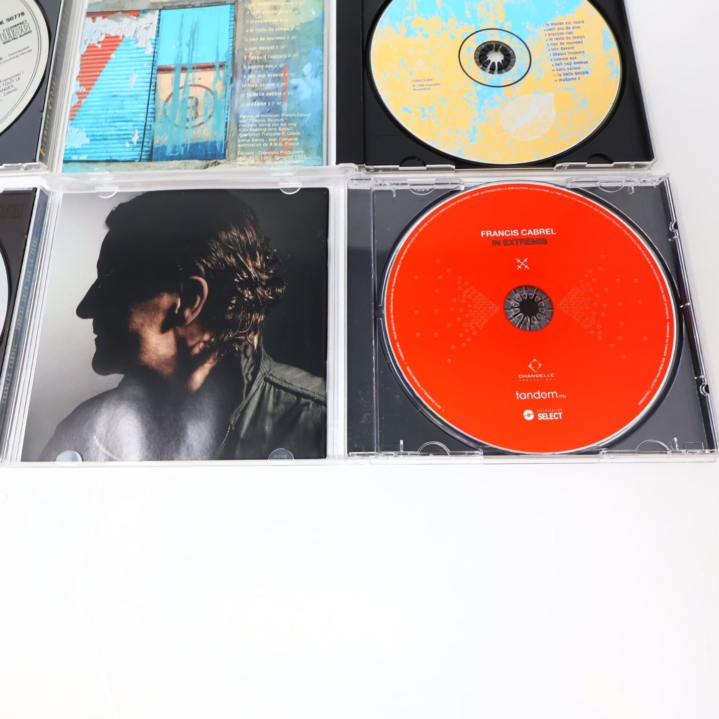 Francis Cabrel Lot 6 CDs Sarbacane/Hors-Saison/In Extremis/Beaux Dégâts Français
