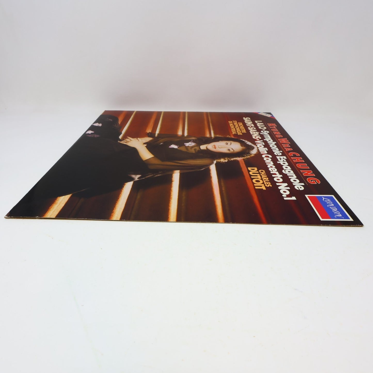 Kyung Wha Chung Symphonie Espagnole/Violin Concerto 1 Dutoit Record LDR 71029