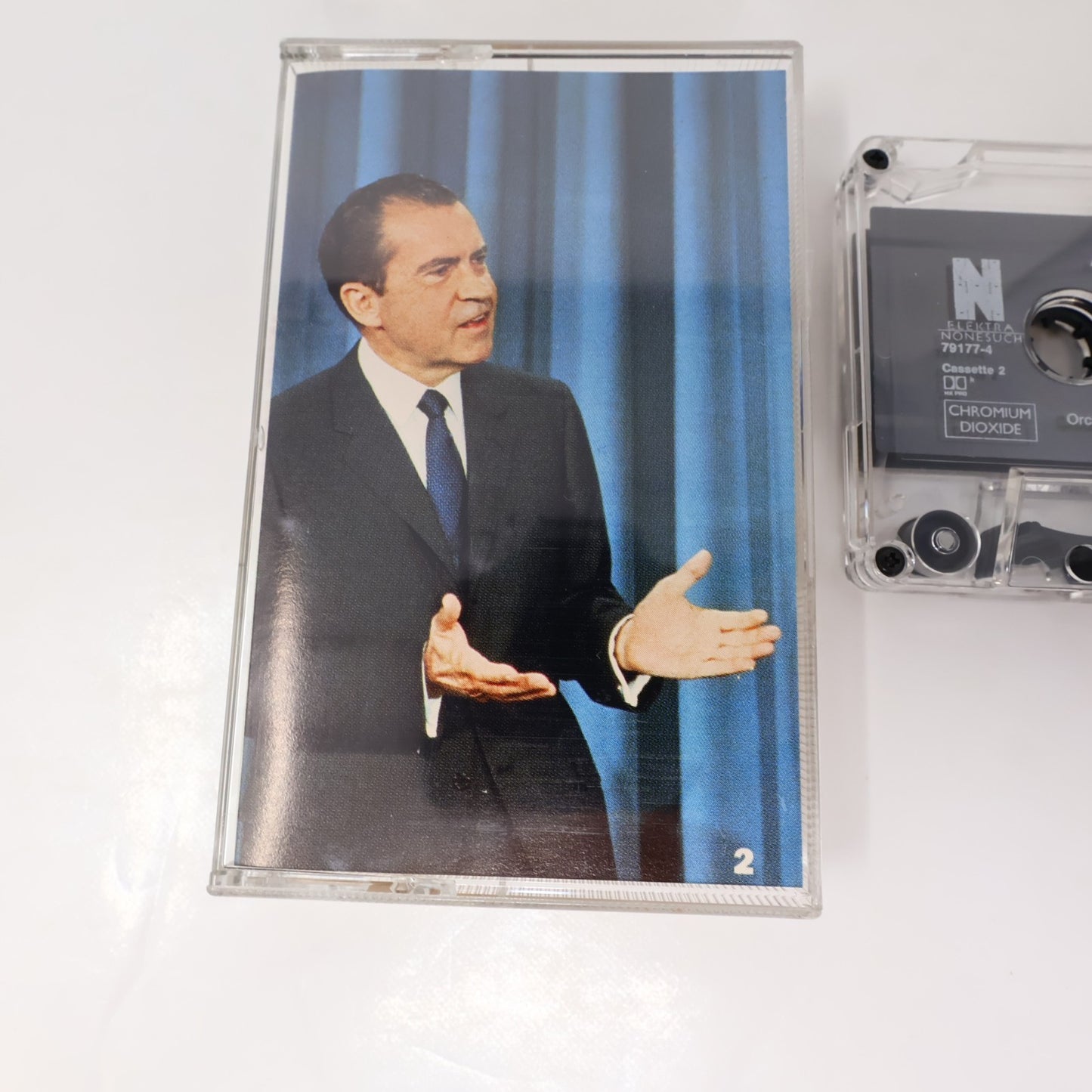 John Adams Nixon In China Opera in Three Acts 2x Cassettes Box Set Edo de Waart