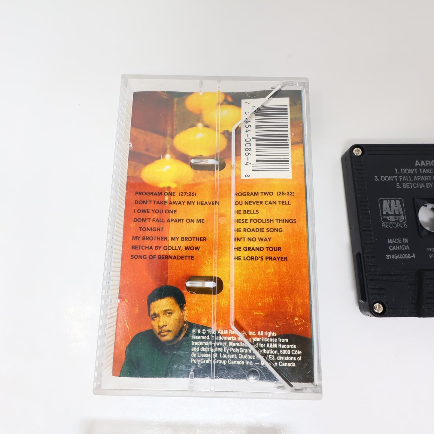 Aaron Neville 5 Cassettes Lot Tattooed Heart/To Make Me Who I Am/Warm Your Heart