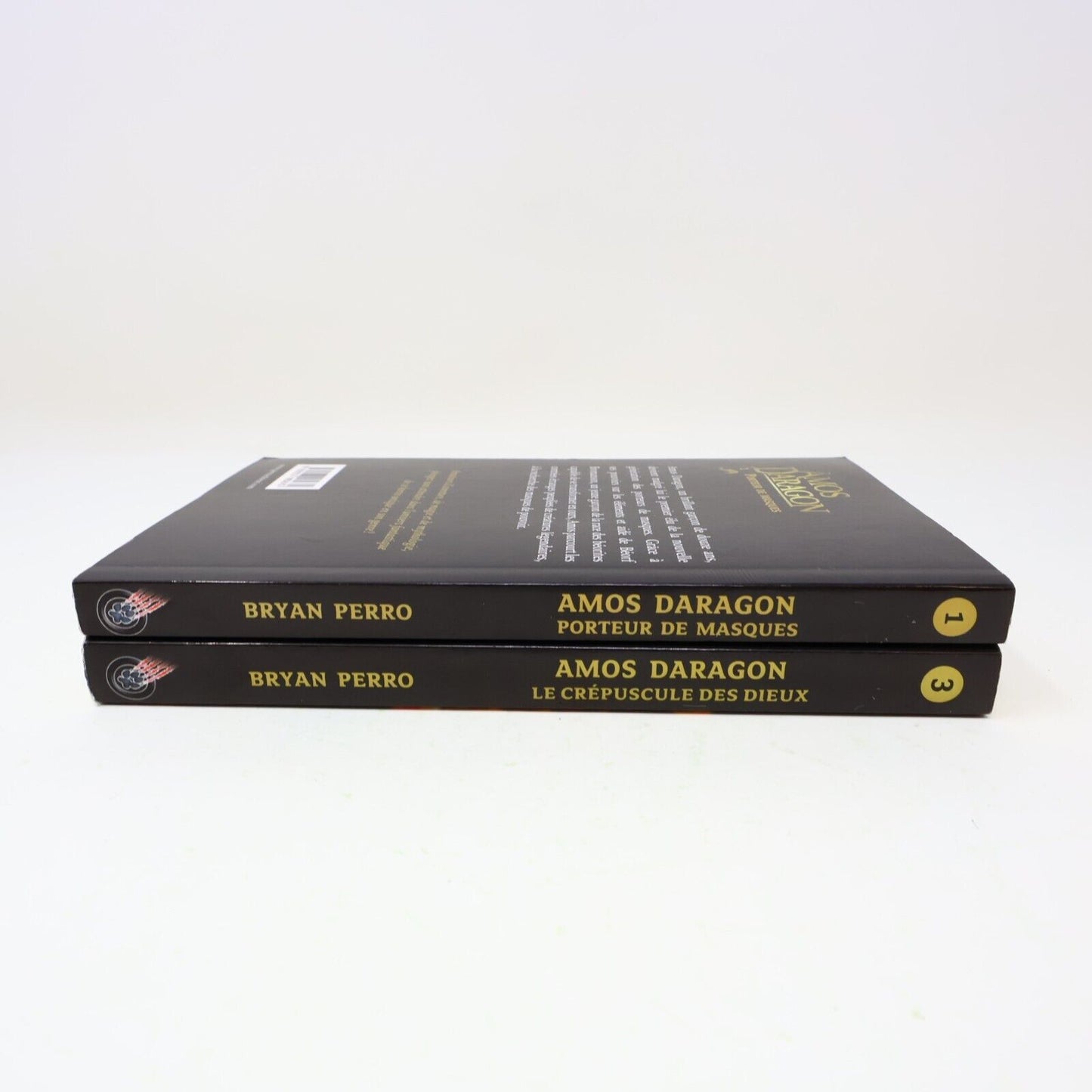 Lot 2 Livres Amos Daragon #1, 3 Bryan Perro Perro Éditeur Fantastique Français