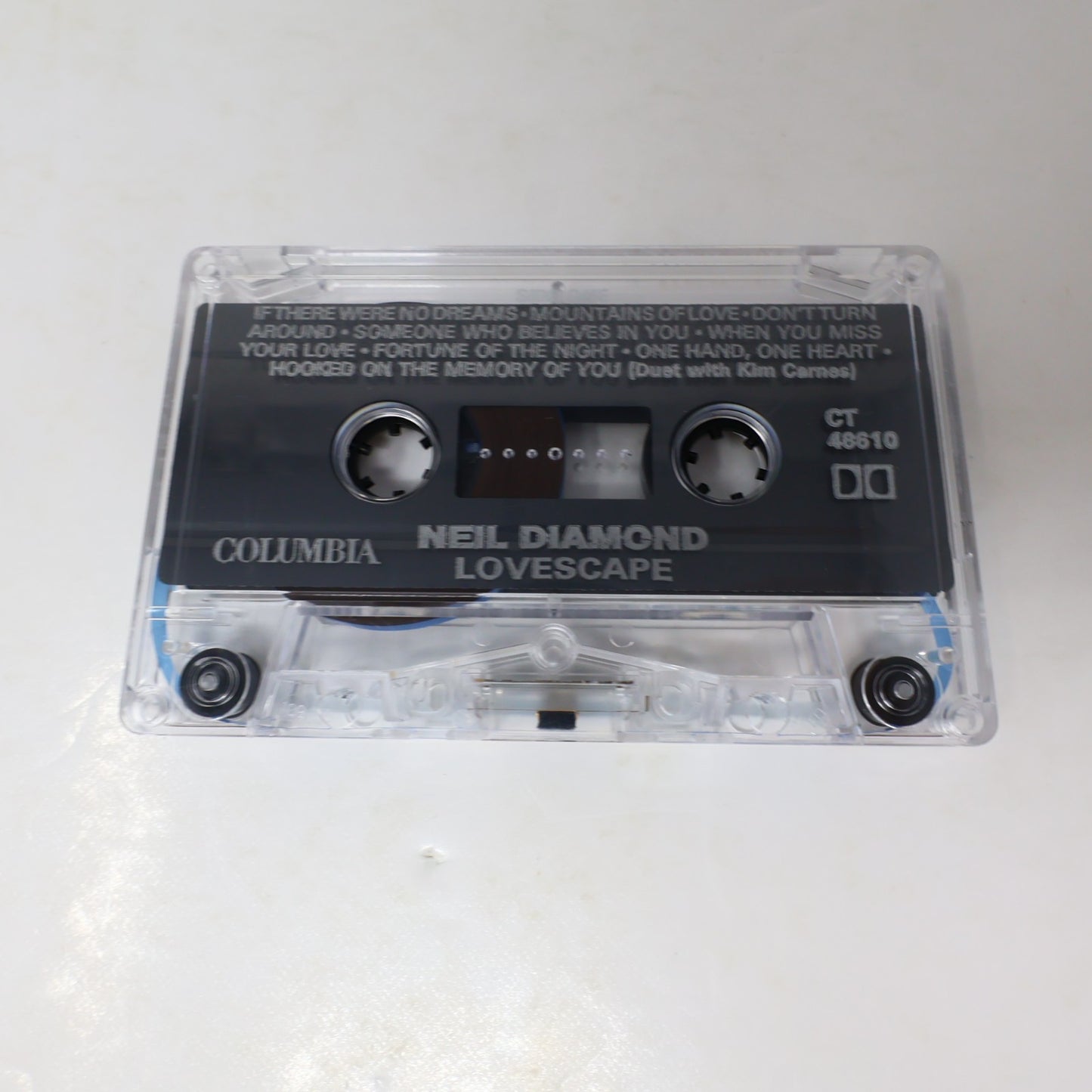 Neil Diamond Lovescape Cassette If There Were No Dreams 1991 Columbia CT 48610