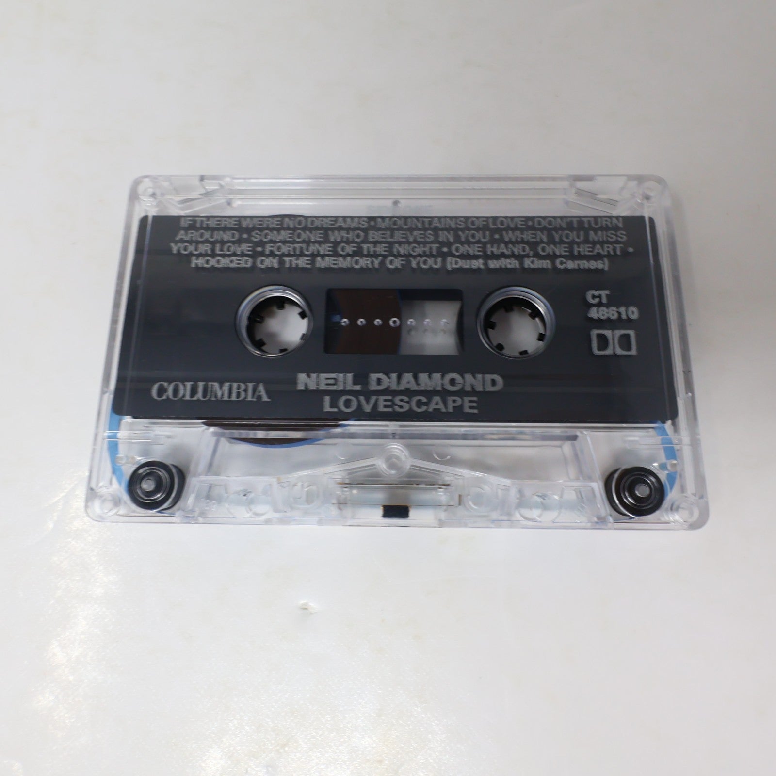 Neil Diamond Lovescape Cassette If There Were No Dreams 1991 Columbia CT 48610