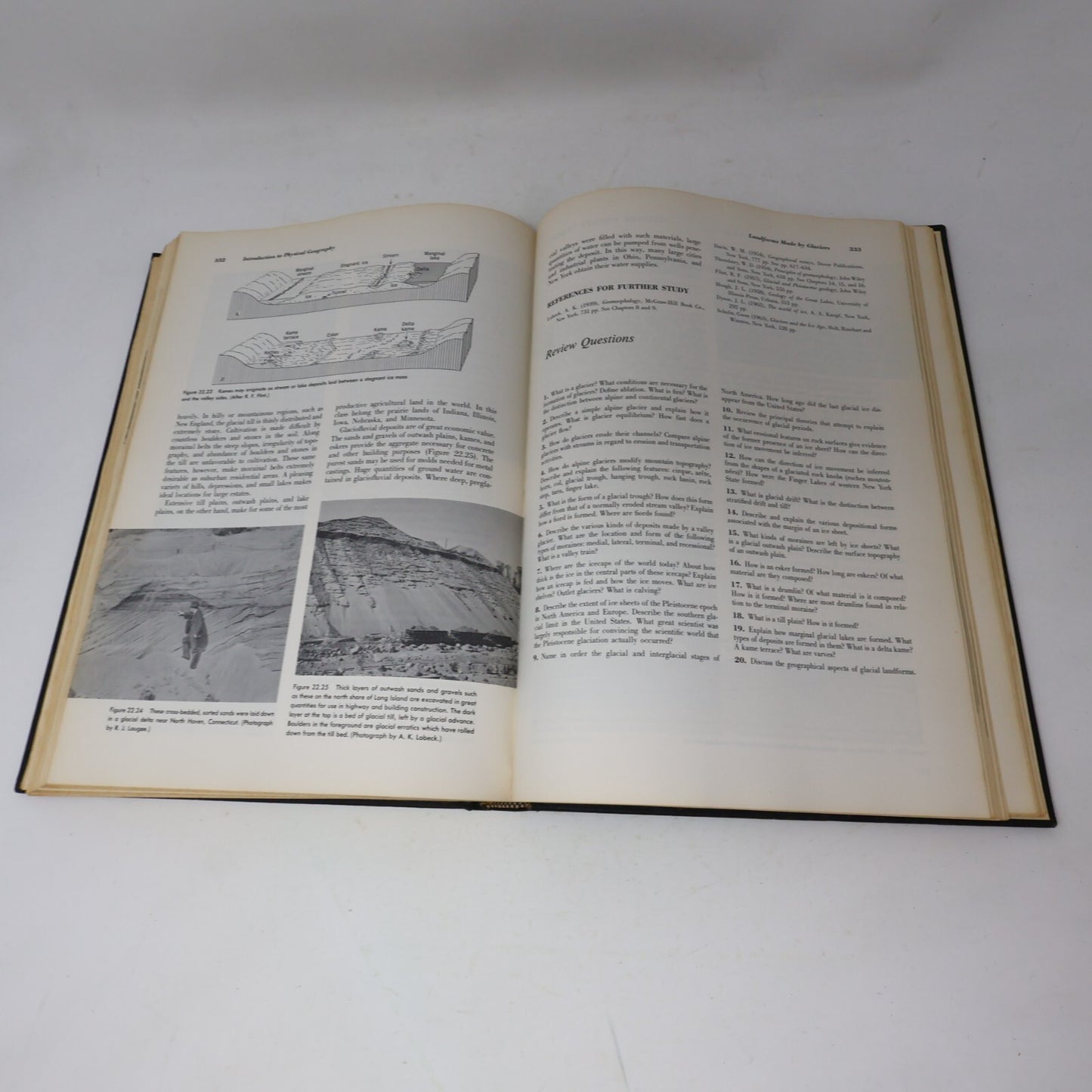 1967 Introduction to Physical Geography Arthur N. Strahler 6th Print Wiley 60s