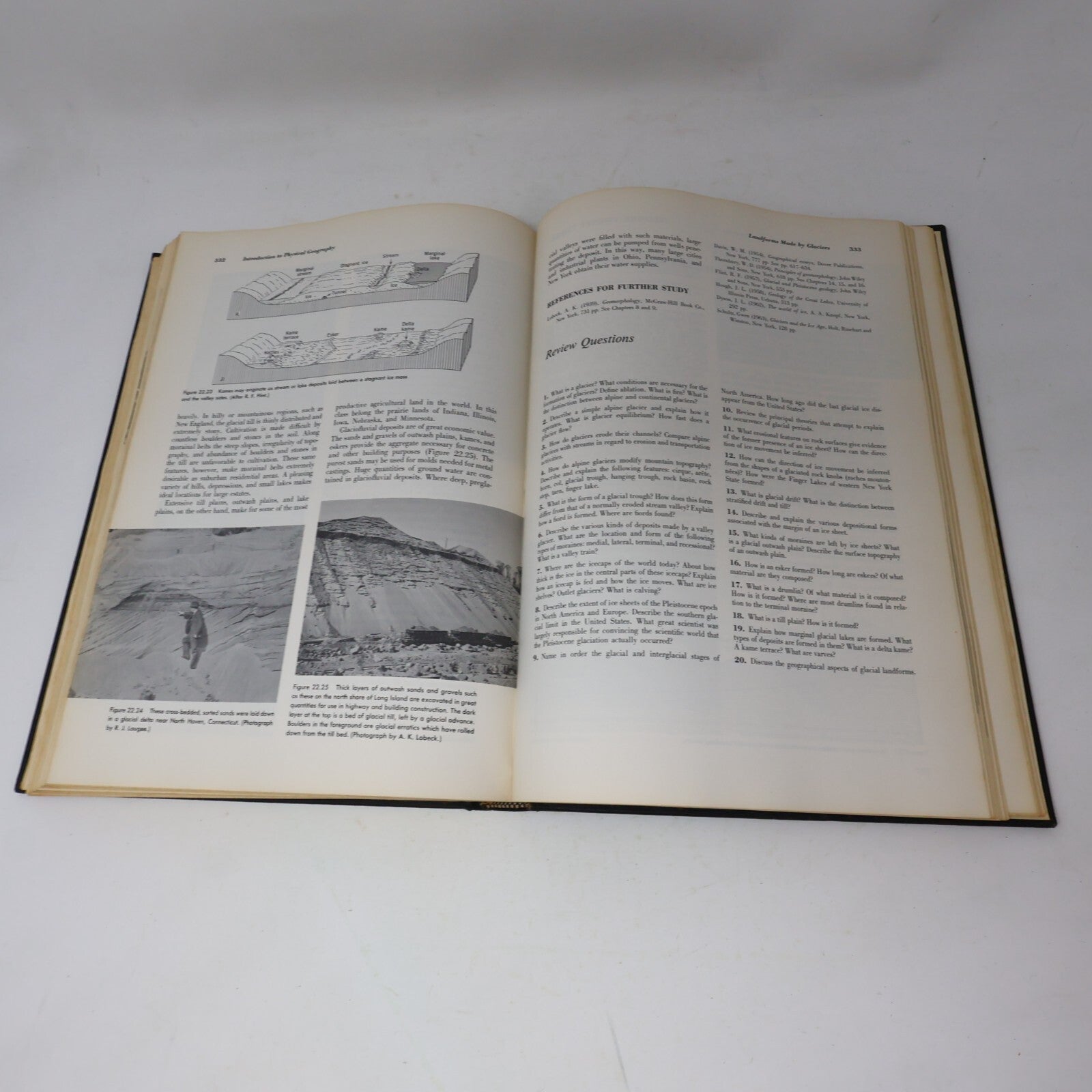 1967 Introduction to Physical Geography Arthur N. Strahler 6th Print Wiley 60s