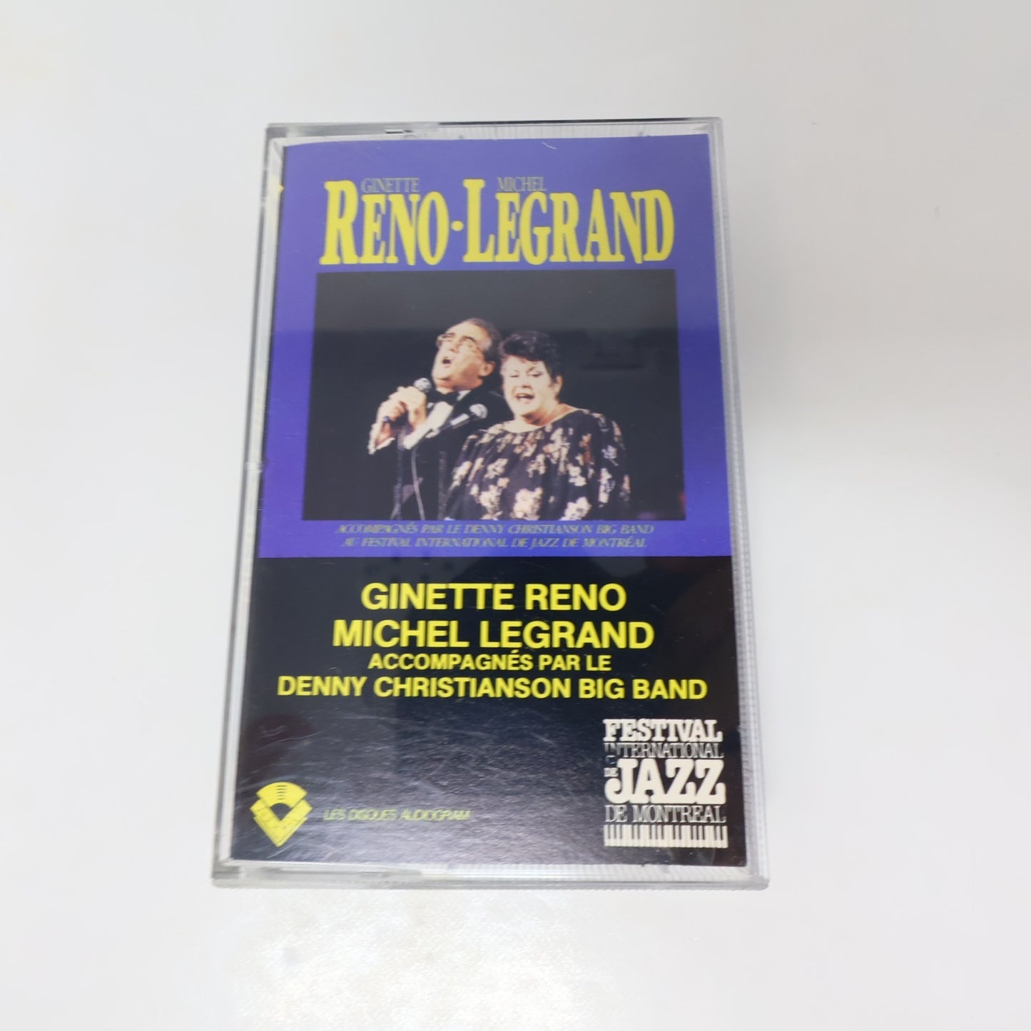 Ginette Reno/Michel Legrand Lot 2 Cassettes Paris Québec/Chanter l'Amour/Yentl