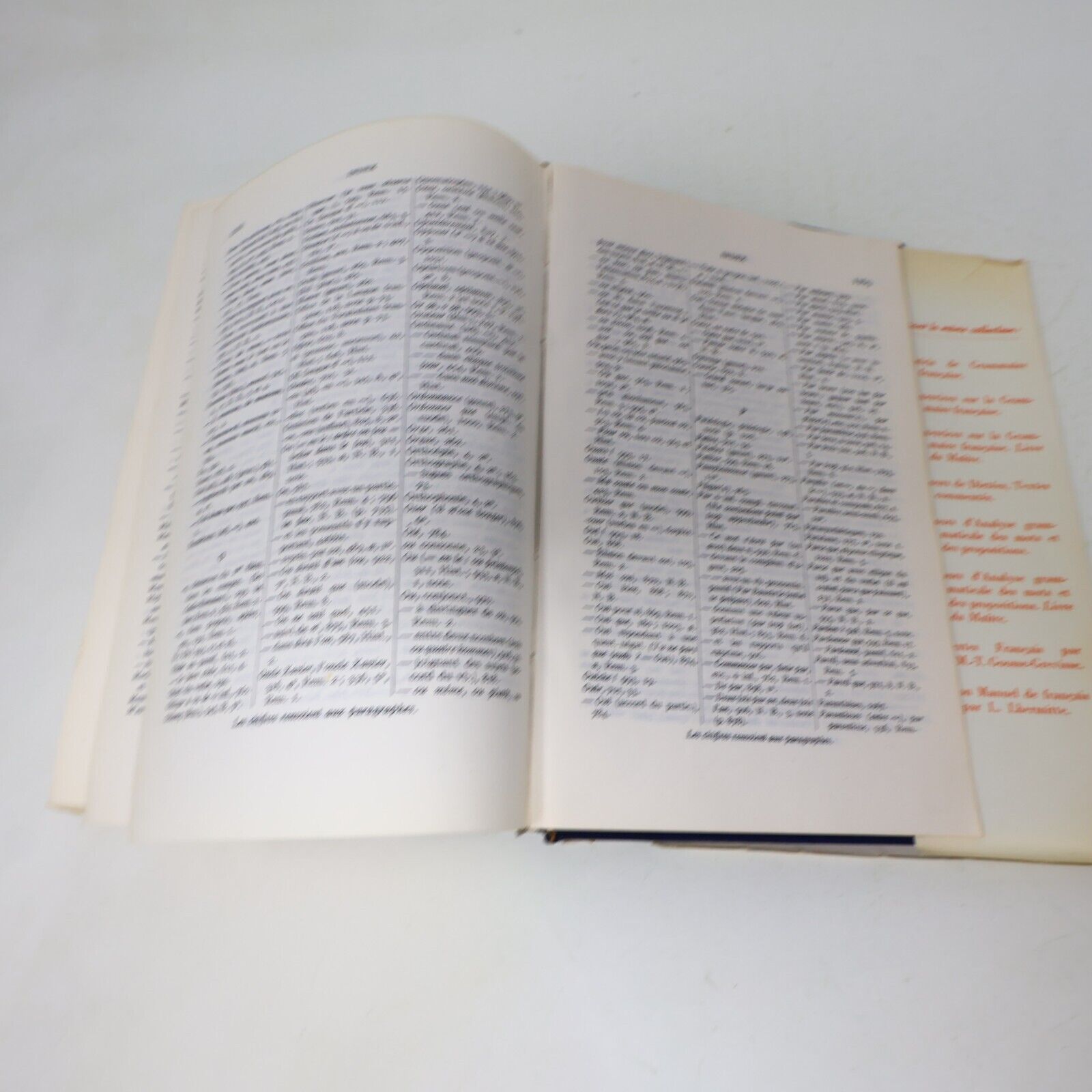 1964 Le Bon Usage Maurice Grevisse Grammaire Française Référence Duculot Relié
