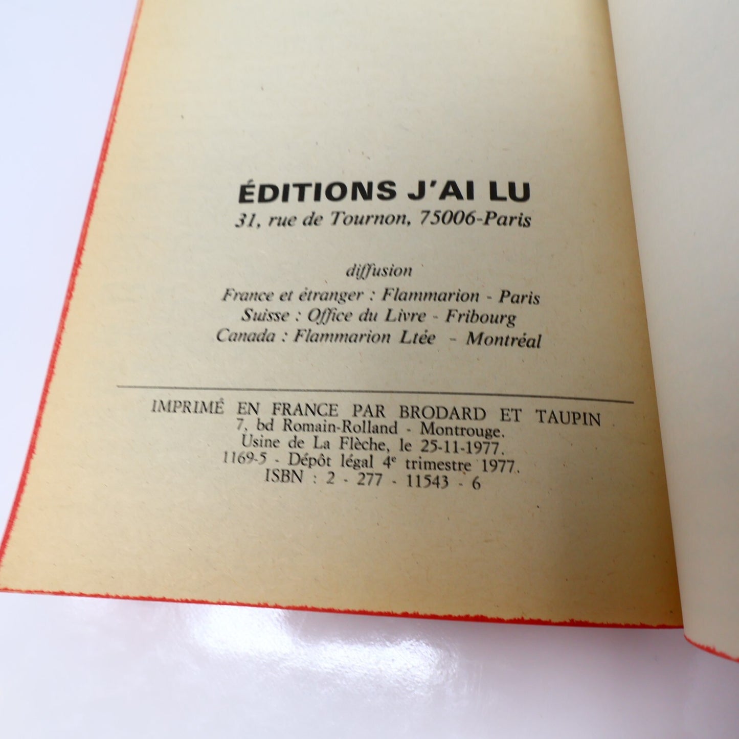 Les Valseuses Bertrand Blier J'ai Lu 1977 Humour Crime Film Français Paperback