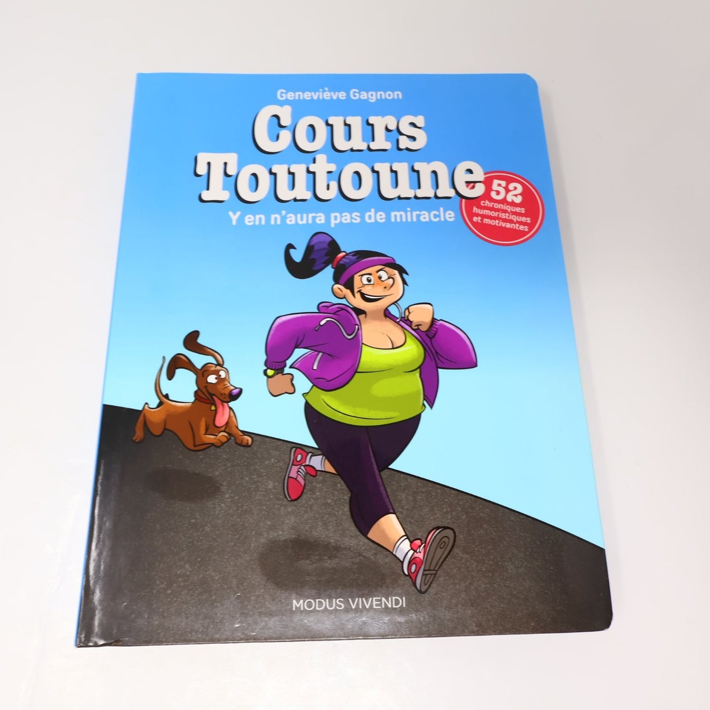Cours Toutoune #1-2 Lot 2 Livres Geneviève Gagnon Motivation Humour Sport Modus