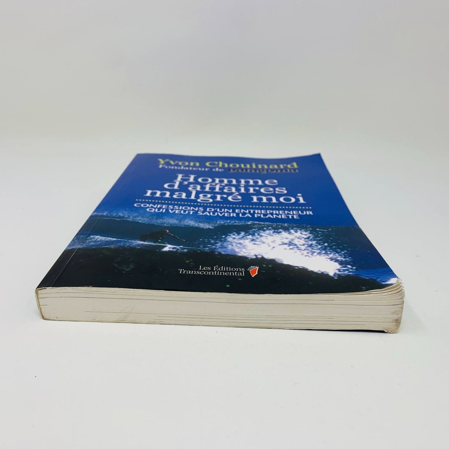 Homme d'Affaires Malgré Moi Yvon Chouinard Fondateur de Patagonia Français Livre