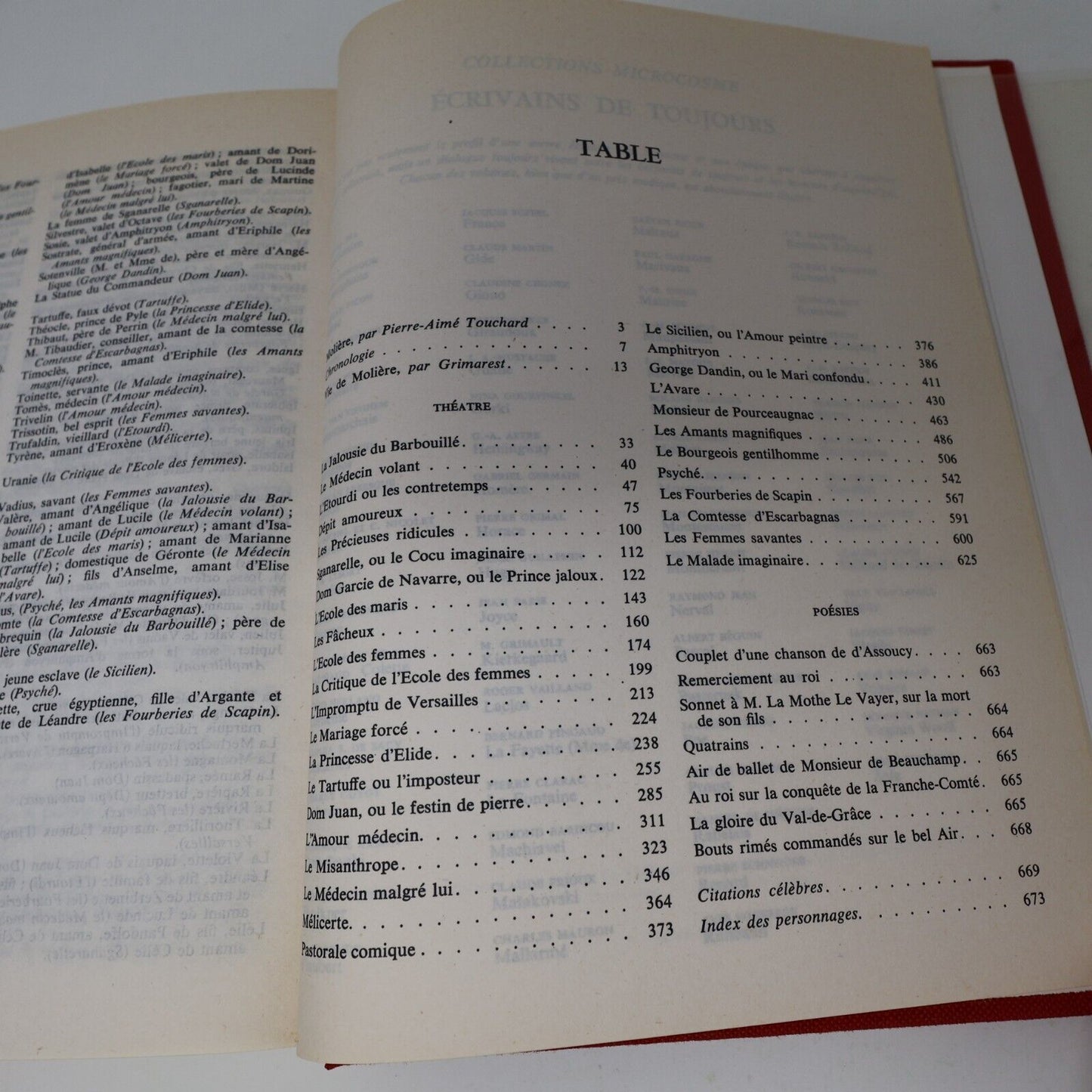 1964 L'Intégrale Molière Oeuvres Complètes de Jean-Baptiste Poquelin Seuil Livre